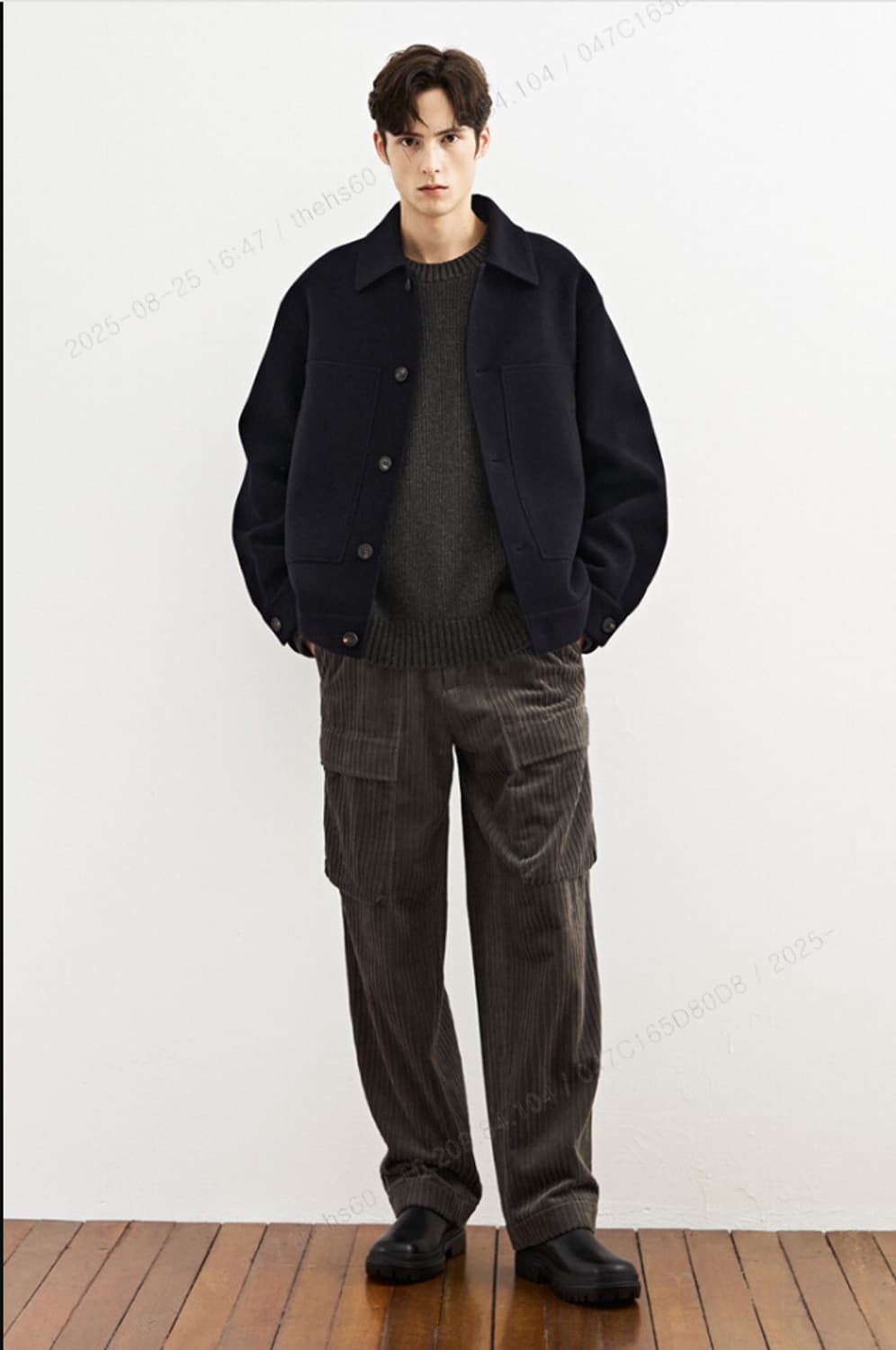 [정품] 타임옴므 23FW 남성 첼시부츠 블랙 270 size 상품이미지9