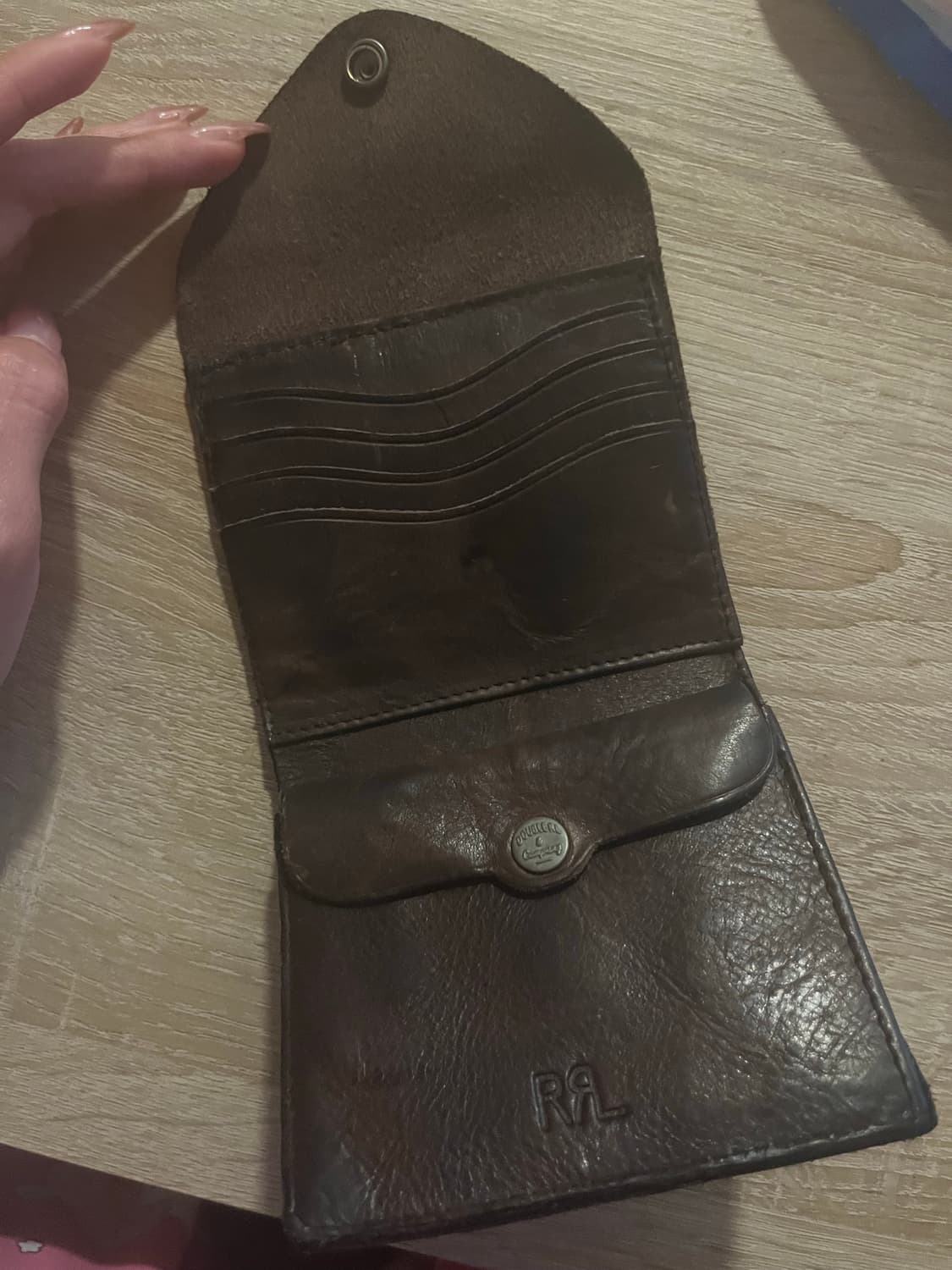 RRL Leather Envelope Wallet 상품이미지6