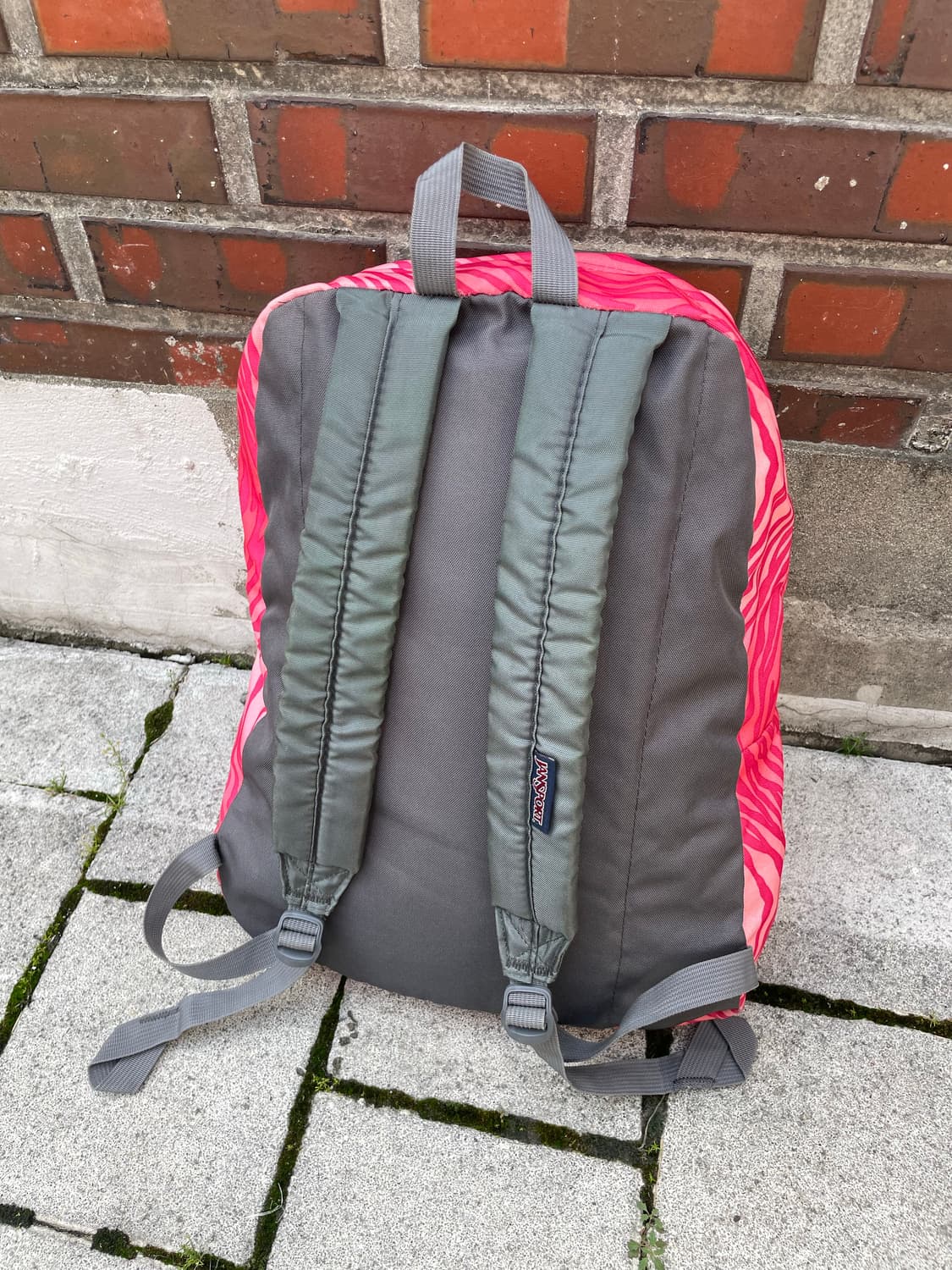 Jansport 잔스포츠 핑크 지브라 백팩 상품이미지8