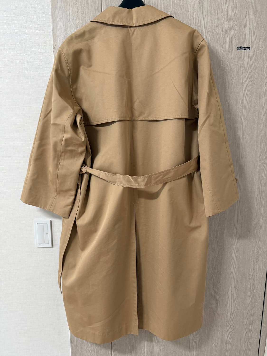 LFM 롱 트렌치 코트 상품이미지6