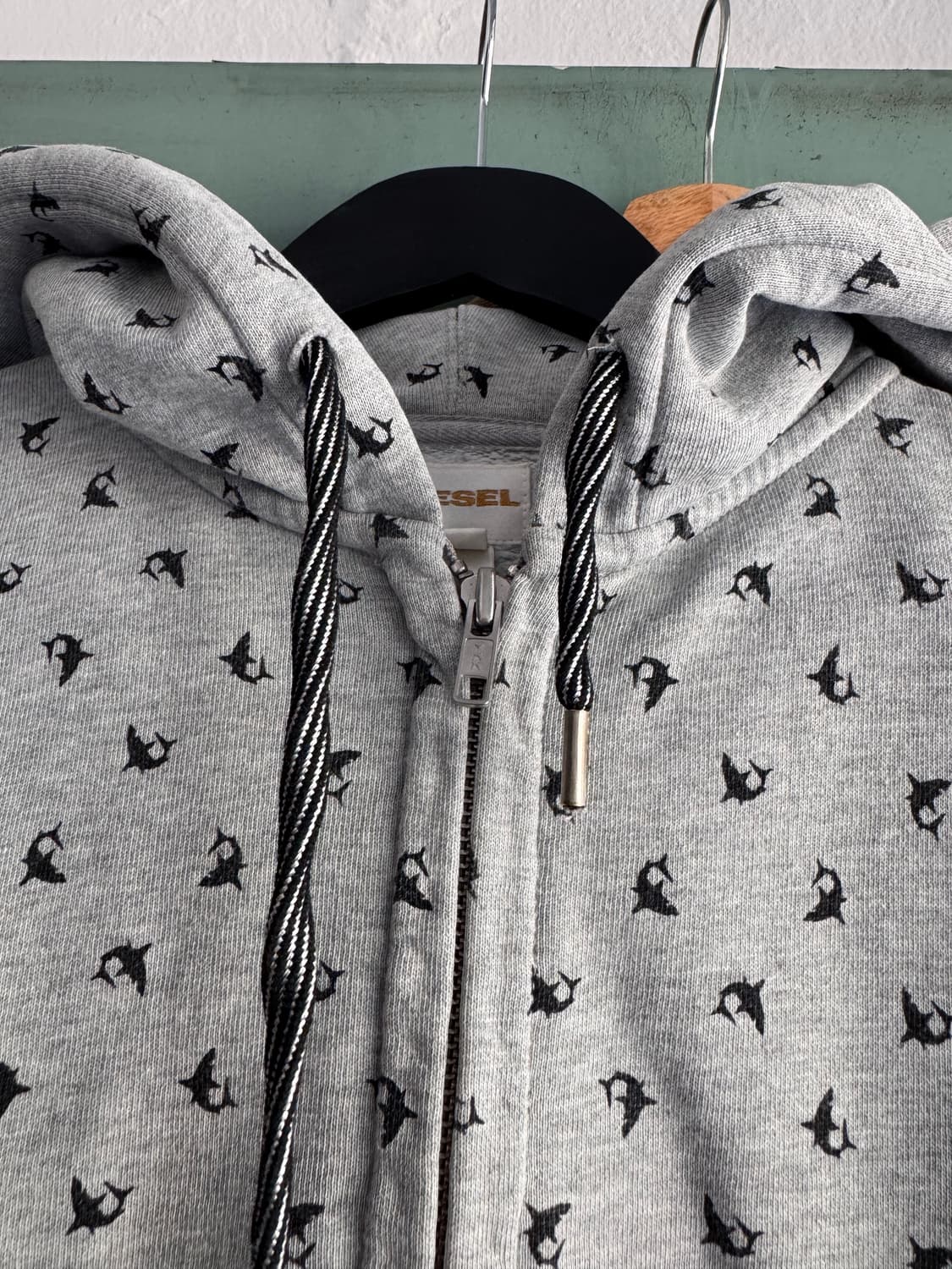 Diesel 디젤 도트 후드집업 상품이미지5