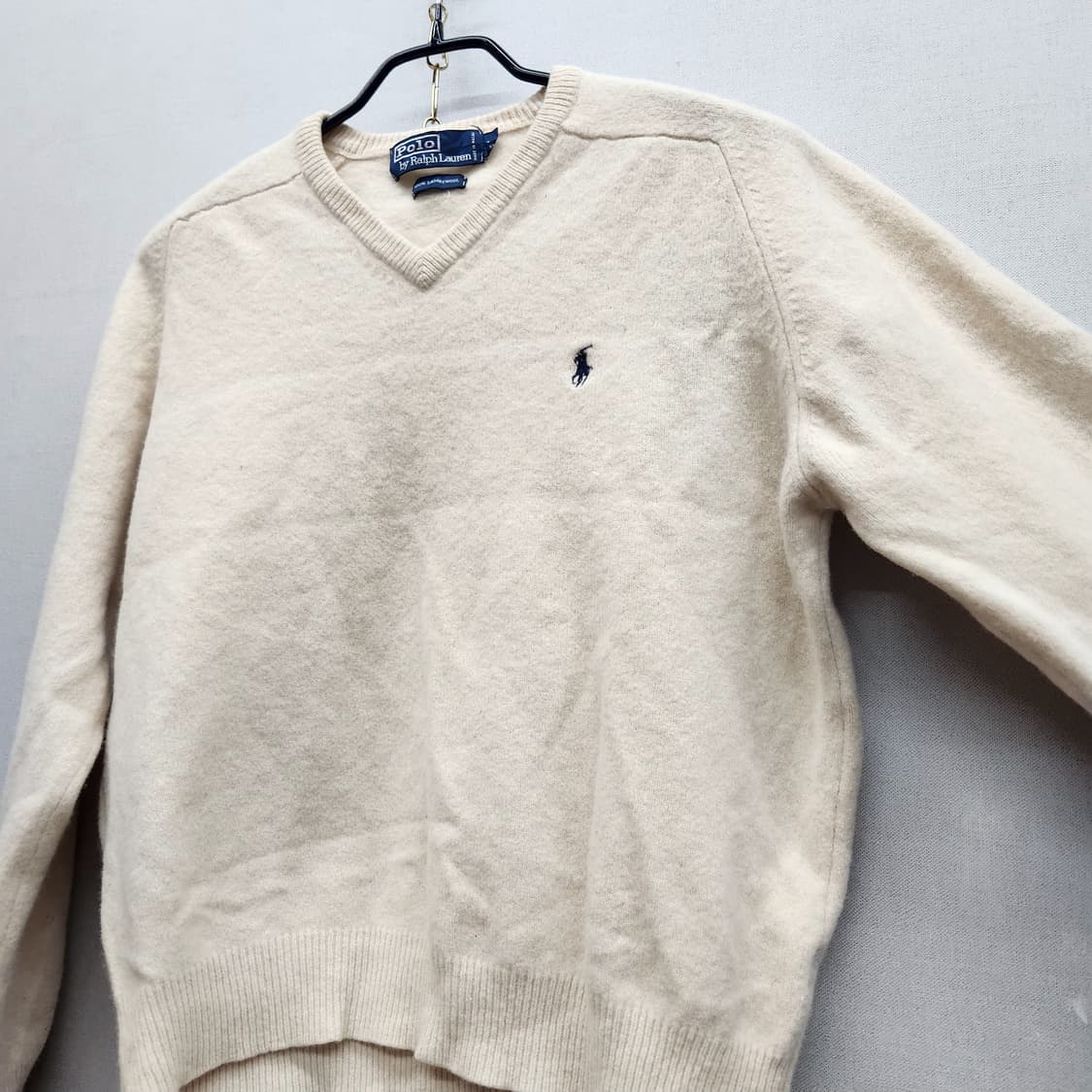 폴로랄프로렌 로고 니트(램스울) L 상품이미지2