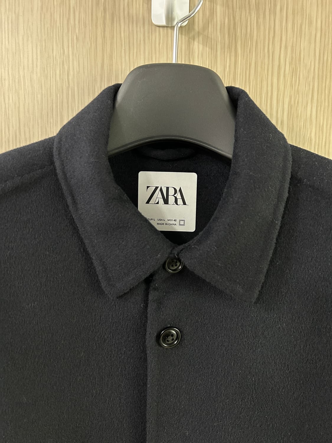 자라 아우터형 울 셔츠 상품이미지2