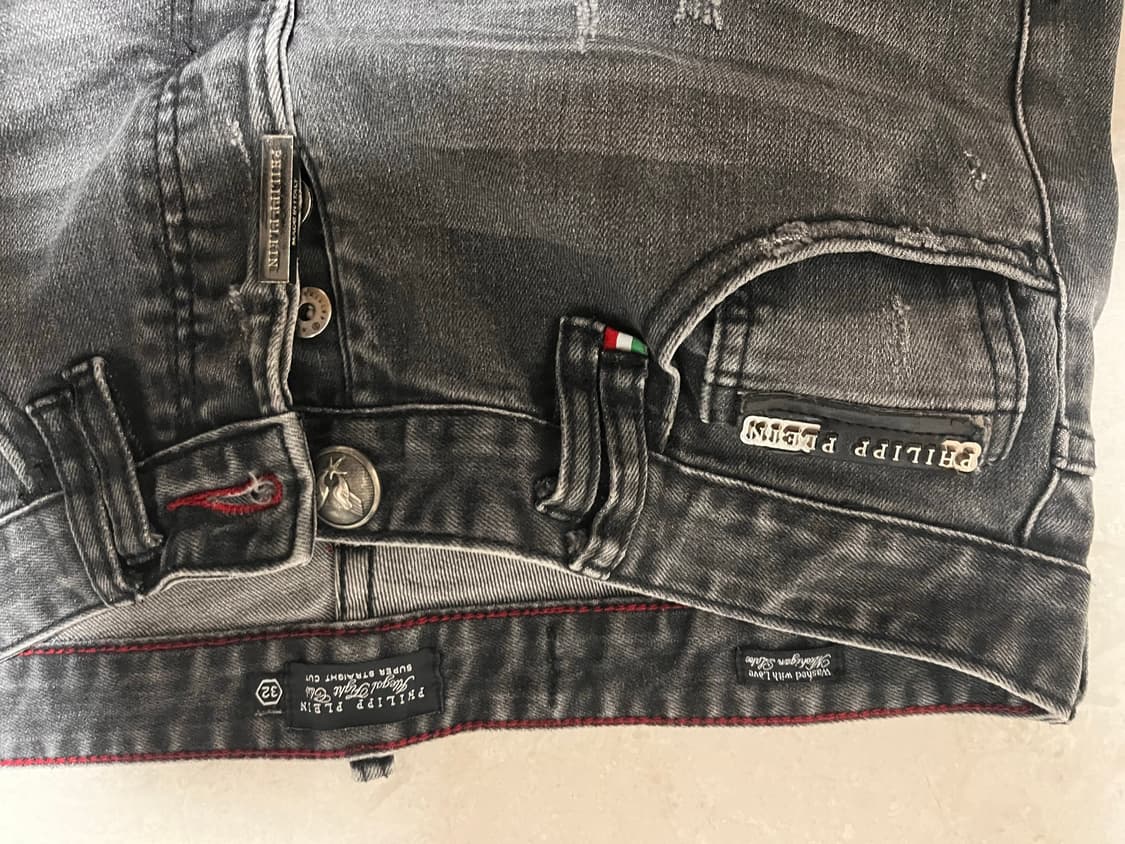 Philipp Plein biker denim jean 상품이미지4