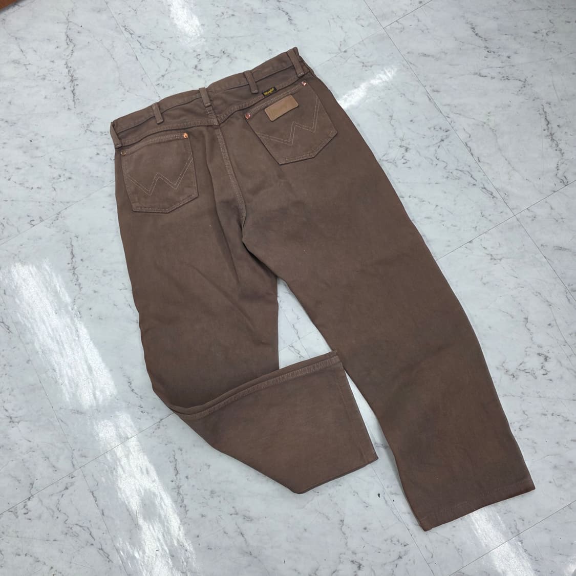 WRANGLER 랭글러 USA 80s 바지 웨스턴 브라운 팬츠 32 상품이미지2