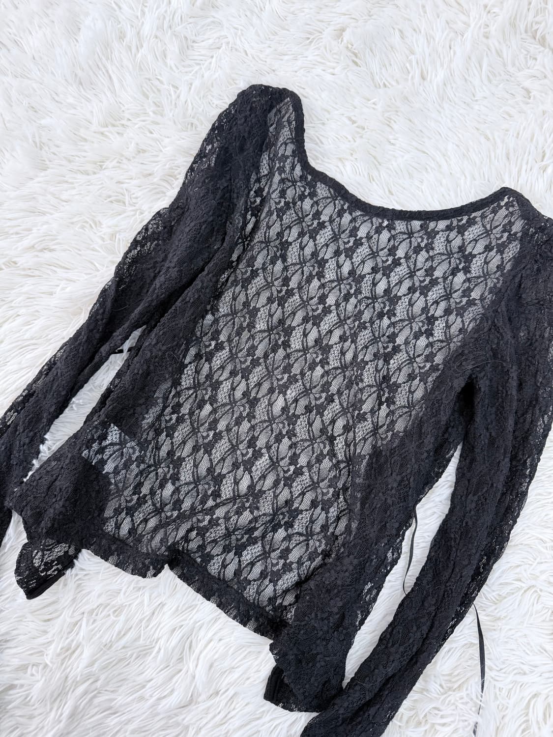 쓰리타임즈 로맨틱 레이스 가디건 상품이미지2