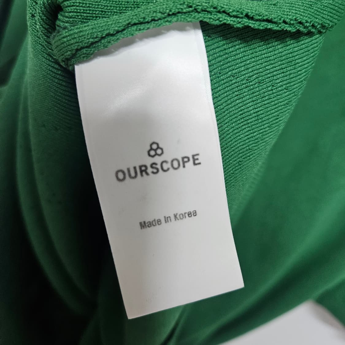 아워스코프 카라 반팔 니트 L 상품이미지5