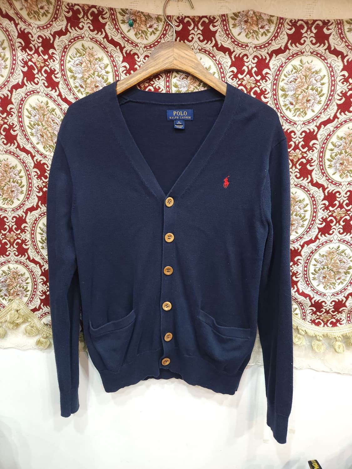 폴로 랄프로렌 네이비 코튼 가디건
 상품이미지2