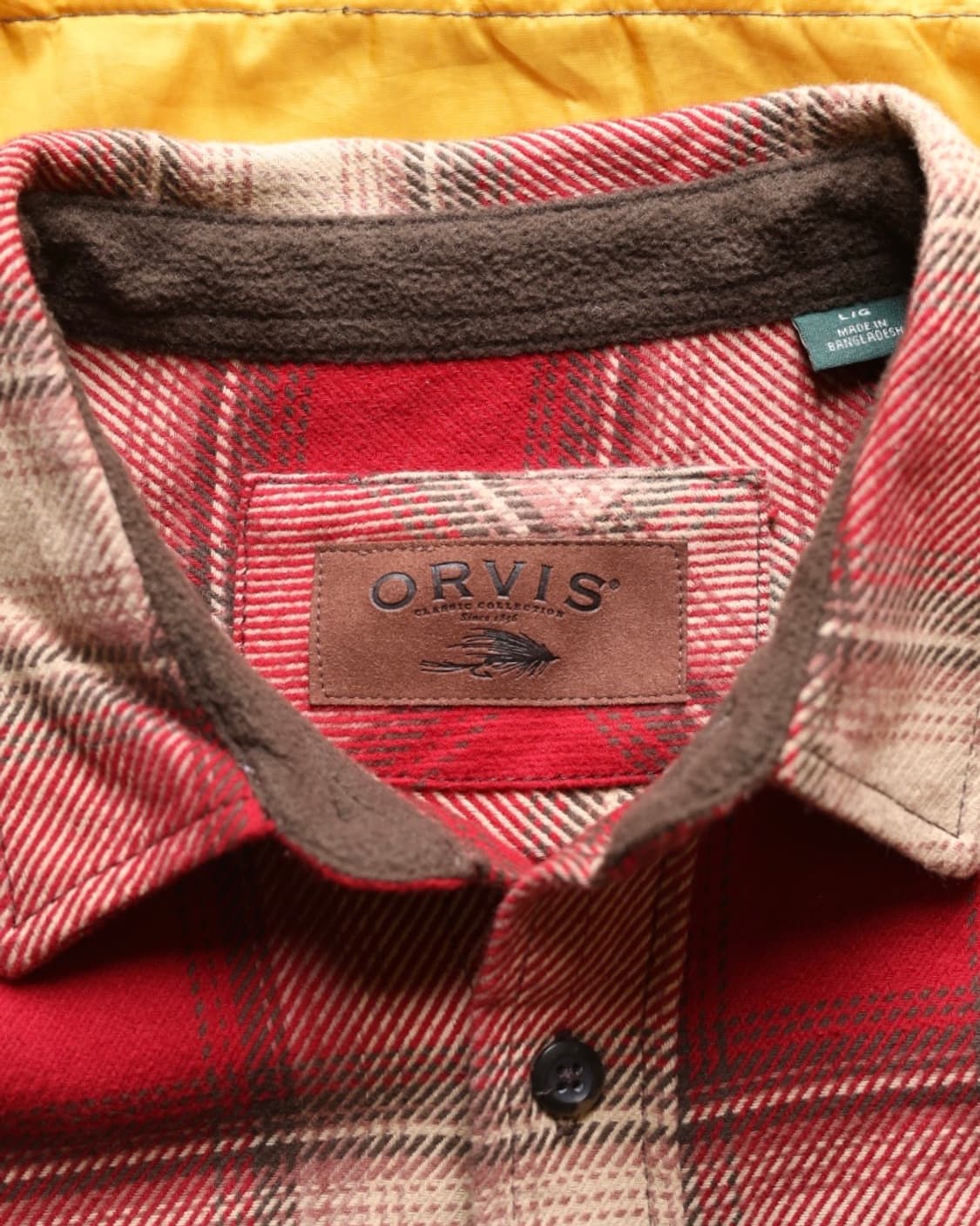 orvis (오비스) 90~00s 헤비 플란넬 셔츠 상품이미지4