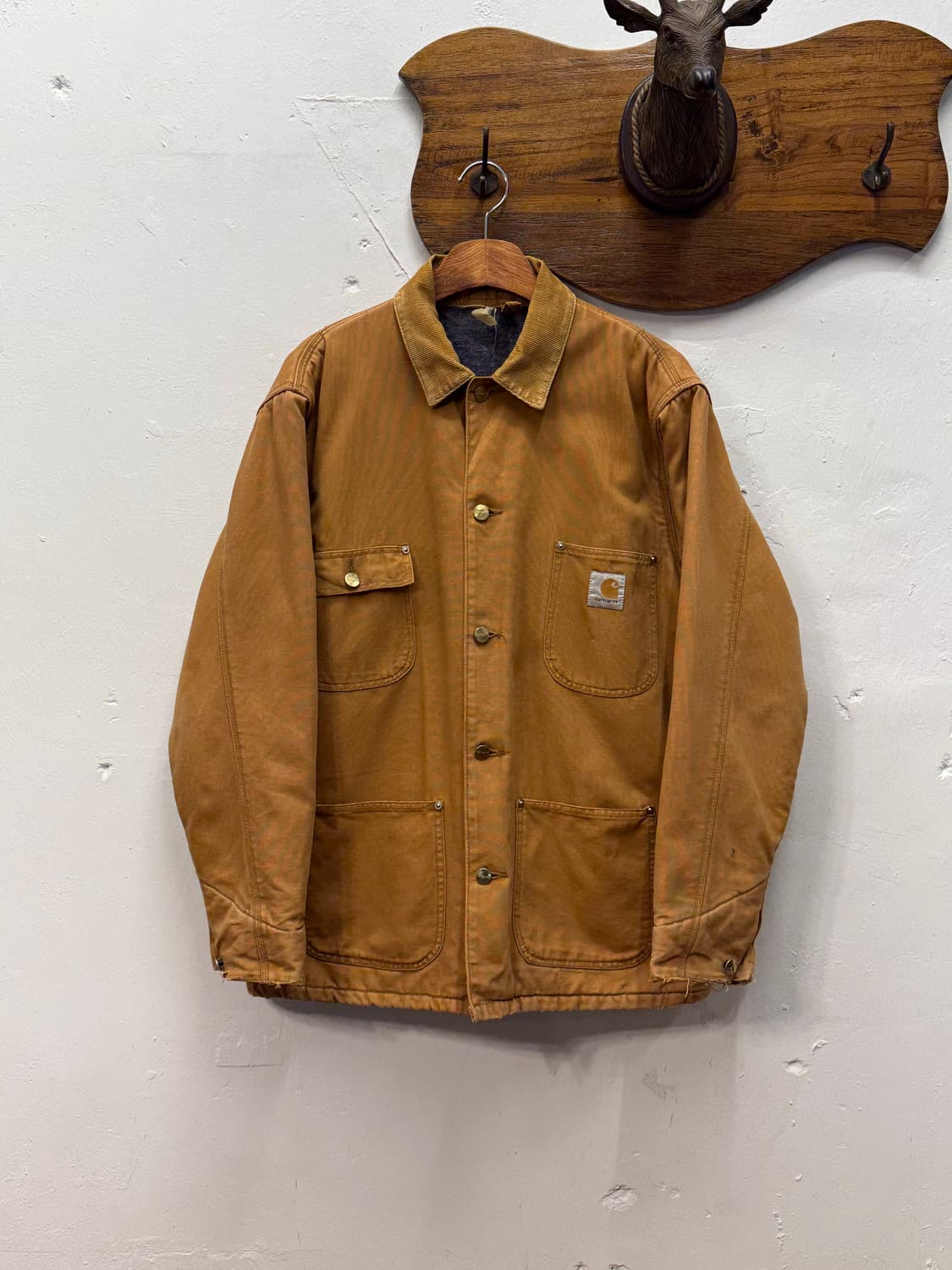 CARHARTT Blank-Lined Chore Jacket 상품이미지1