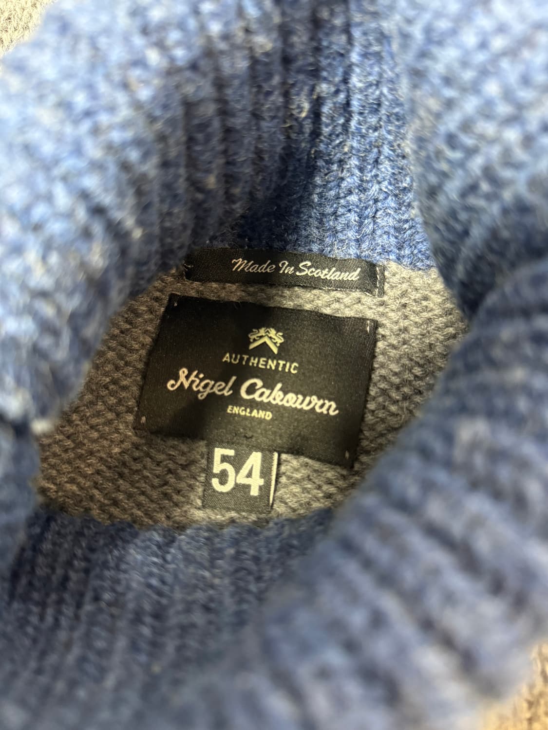 (54) 나이젤카본 롤넥 니트 상품이미지5