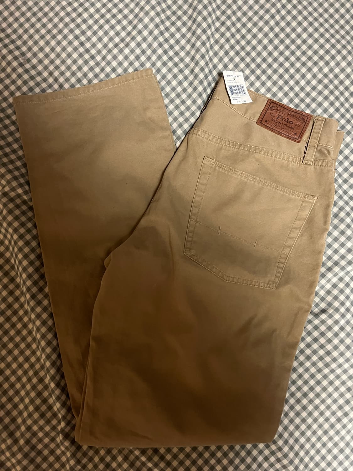 폴로 랄프로렌 카키색 바지 31/30 새제품 상품이미지2
