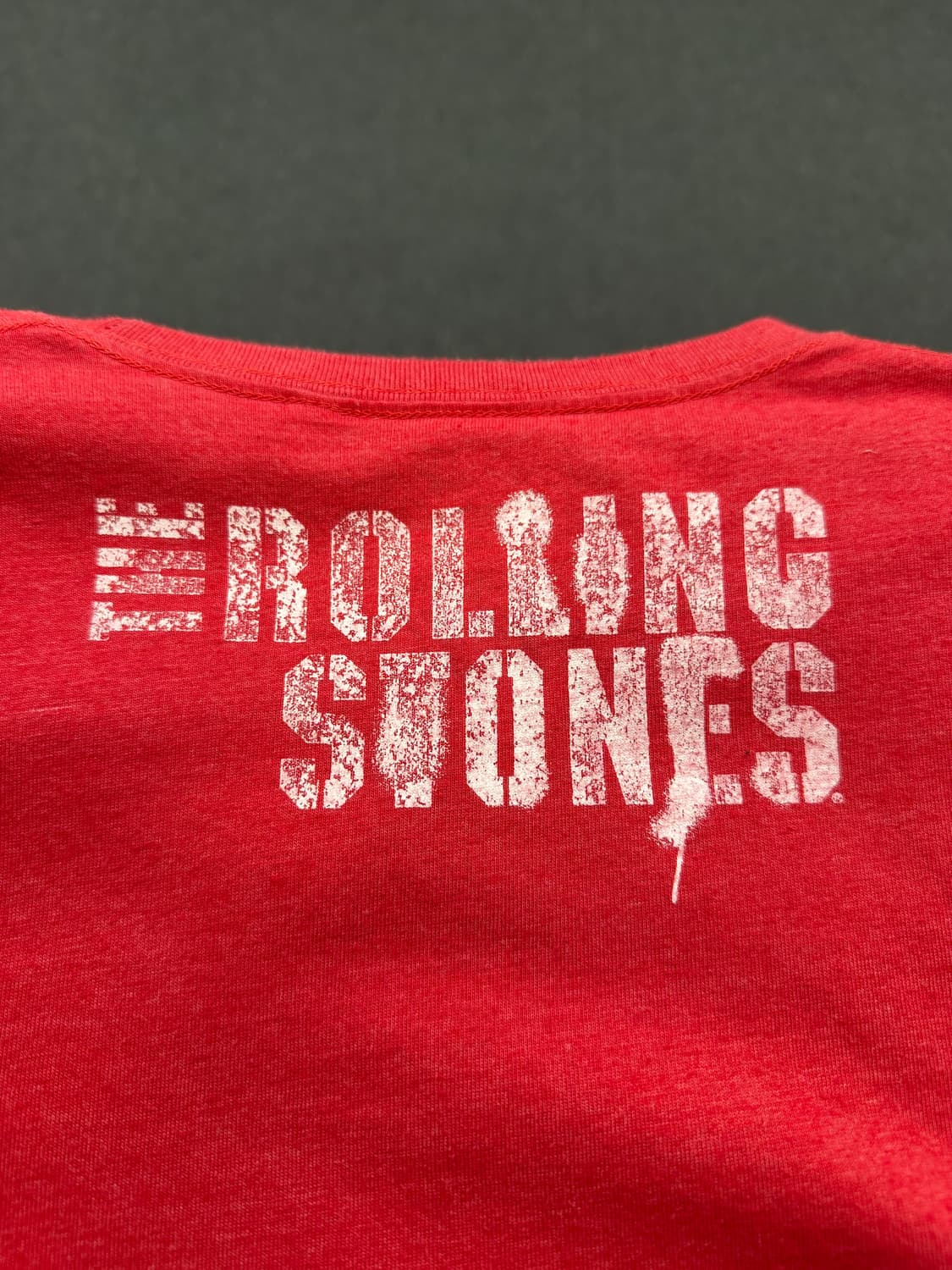 L) 롤링스톤즈X어 베이싱 에이프 빈티지 프린팅 롱슬리브 상품이미지5