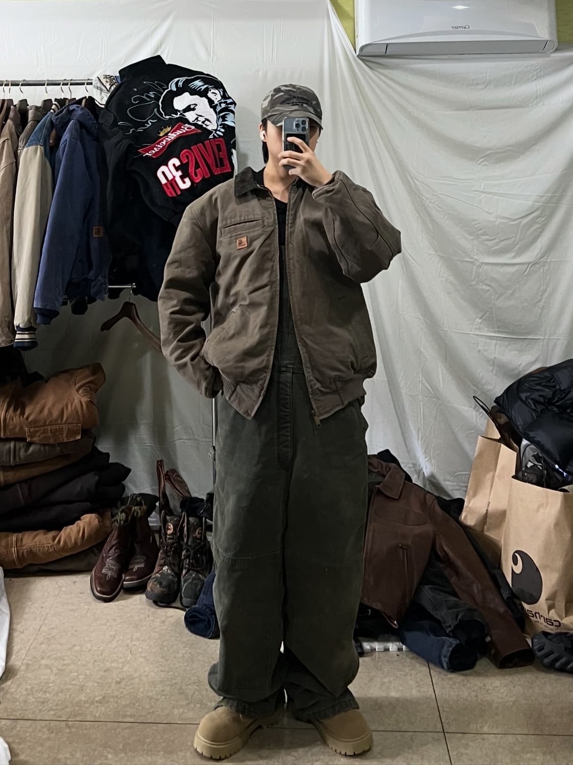 칼하트 뱅크스톤 워크자켓 상품이미지3