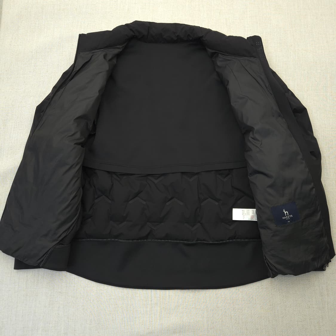 헤지스 블랙 경량 패딩 점퍼 상품이미지8