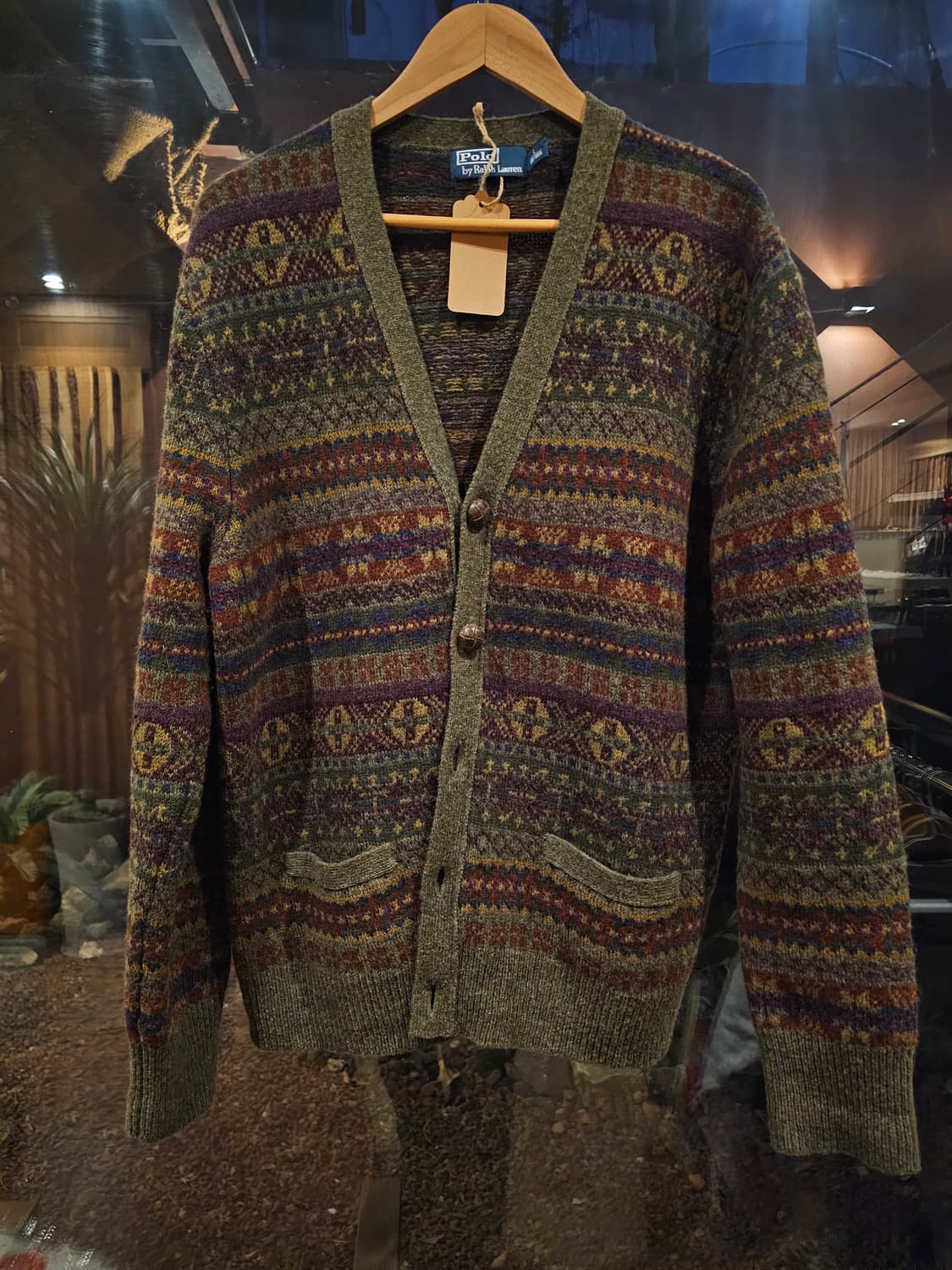 폴로랄프로렌 페어아일 가디건 L사이즈 상품이미지1