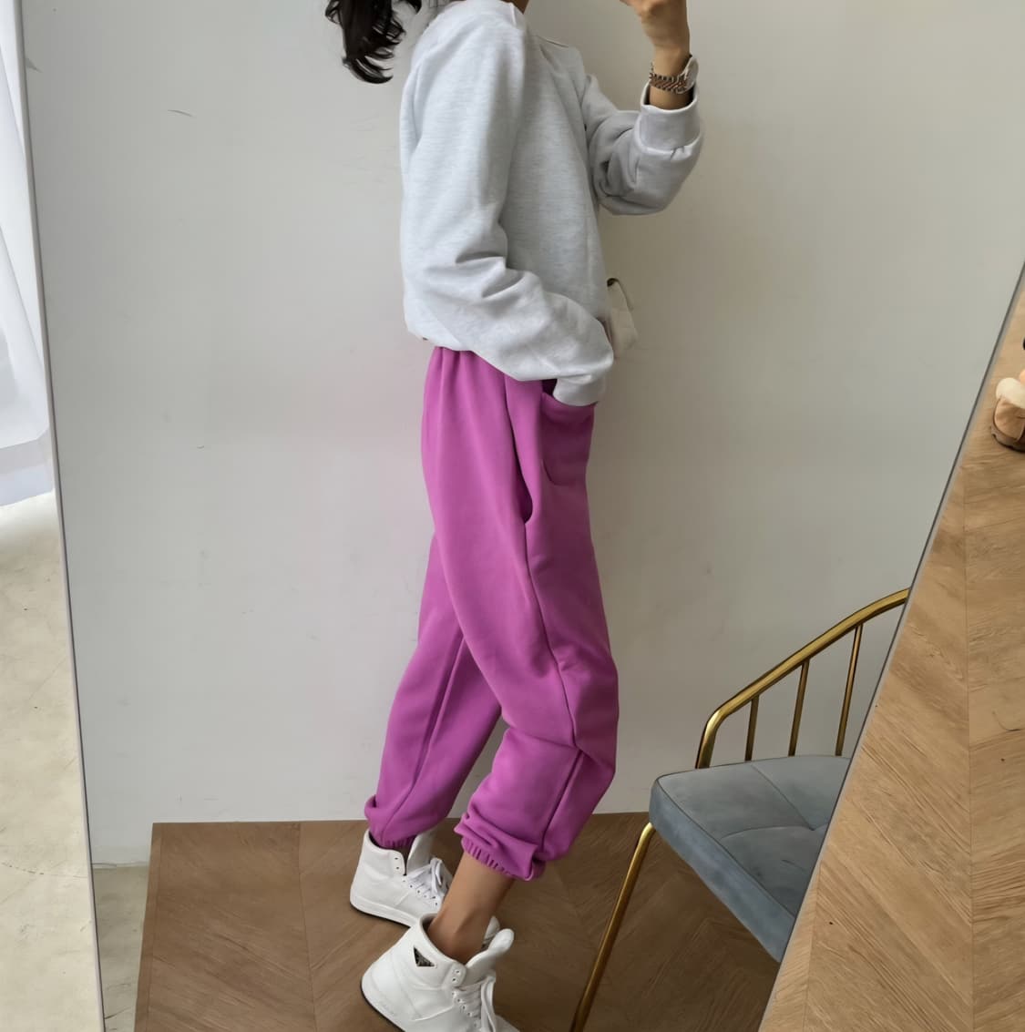 맨투맨 조거팬츠 세트 상품이미지5