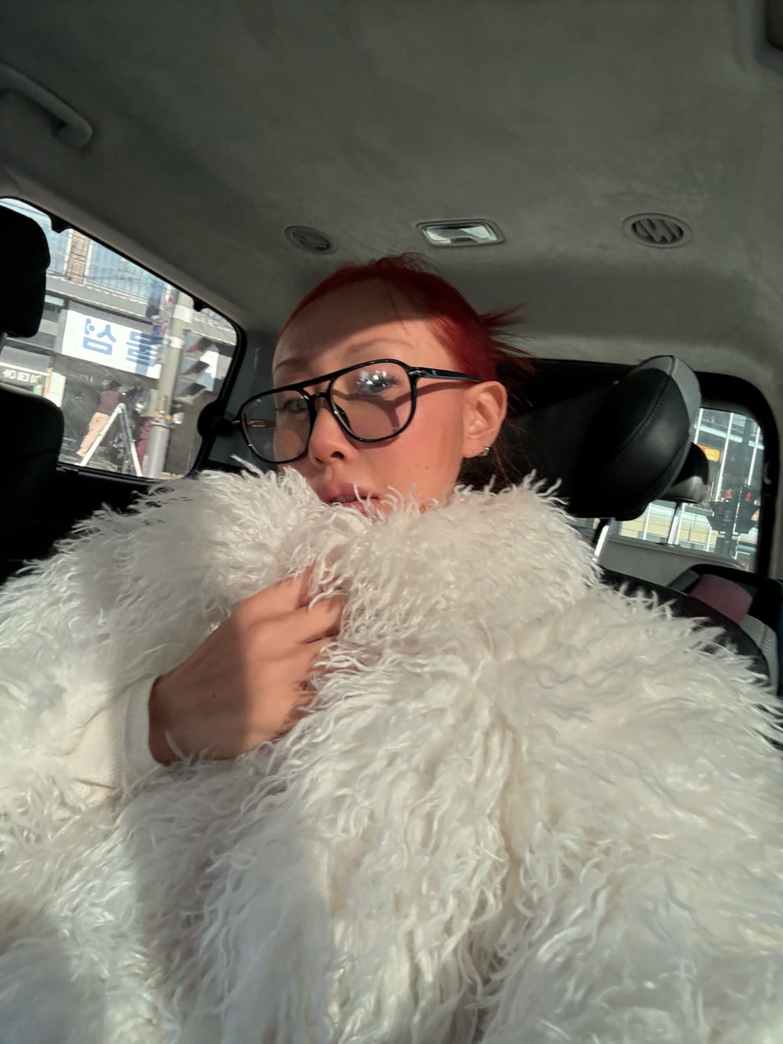 Fake fur 자켓 상품이미지3