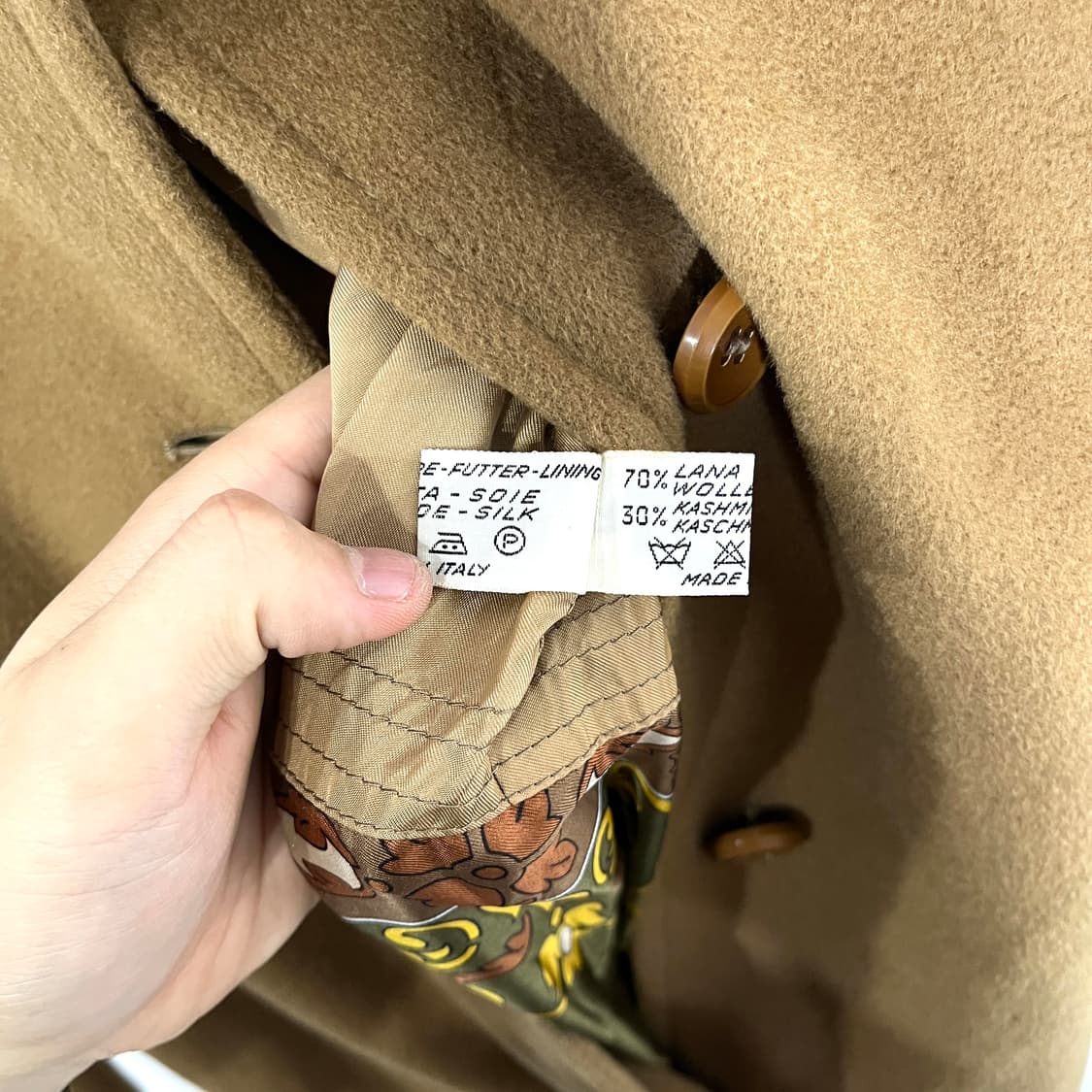 에르노 라운드카라 맥시 울 코트 상품이미지9