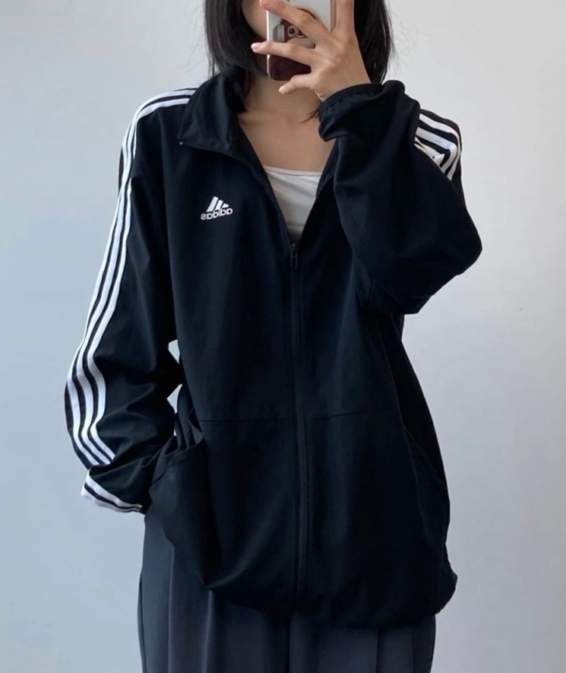 아디다스 빈티지 바람막이 재켓 상품이미지1