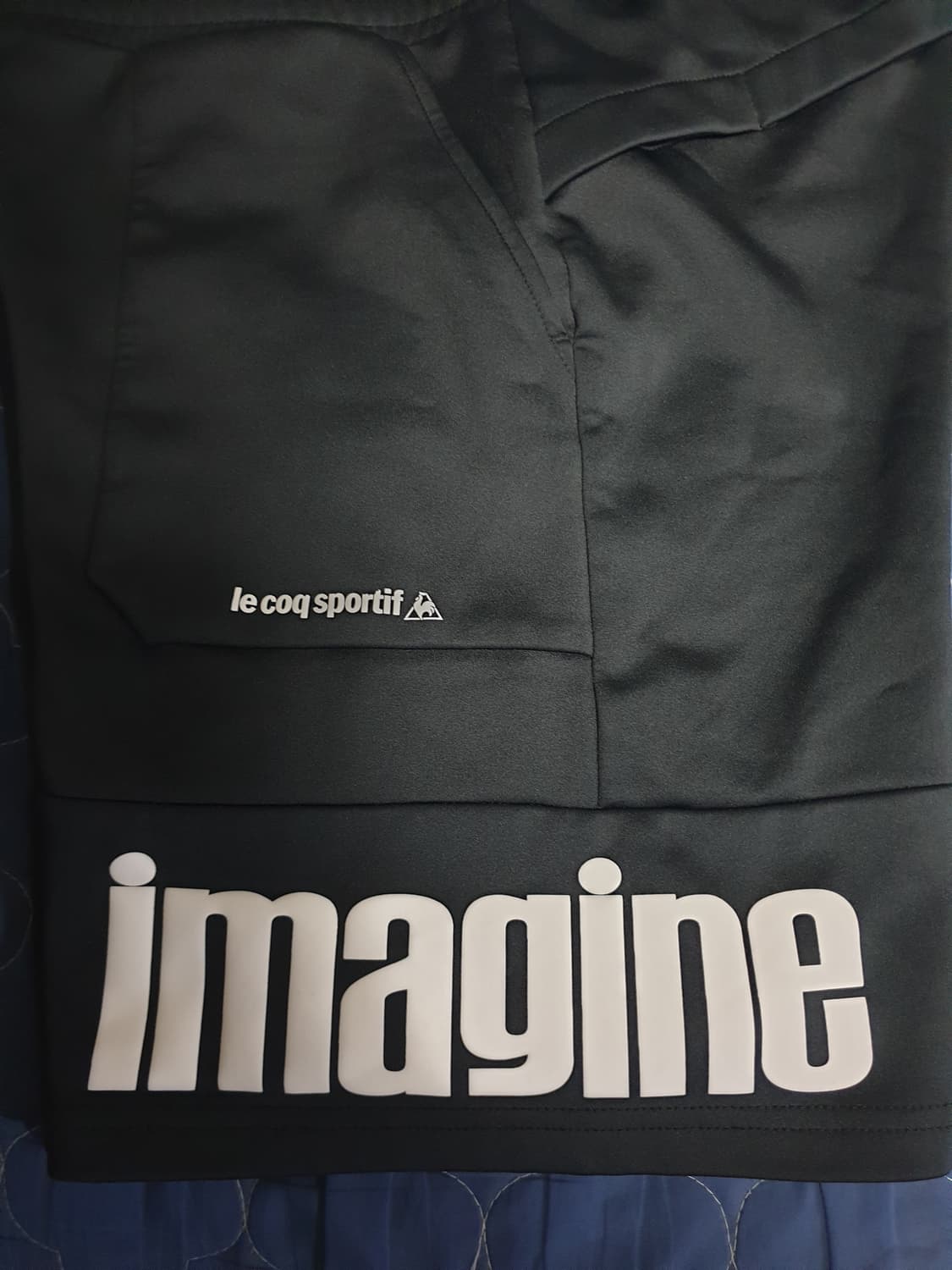 (단종매물) 르꼬끄 스트릿 워크아웃 폴리 하프팬츠 블랙 (L) 상품이미지3