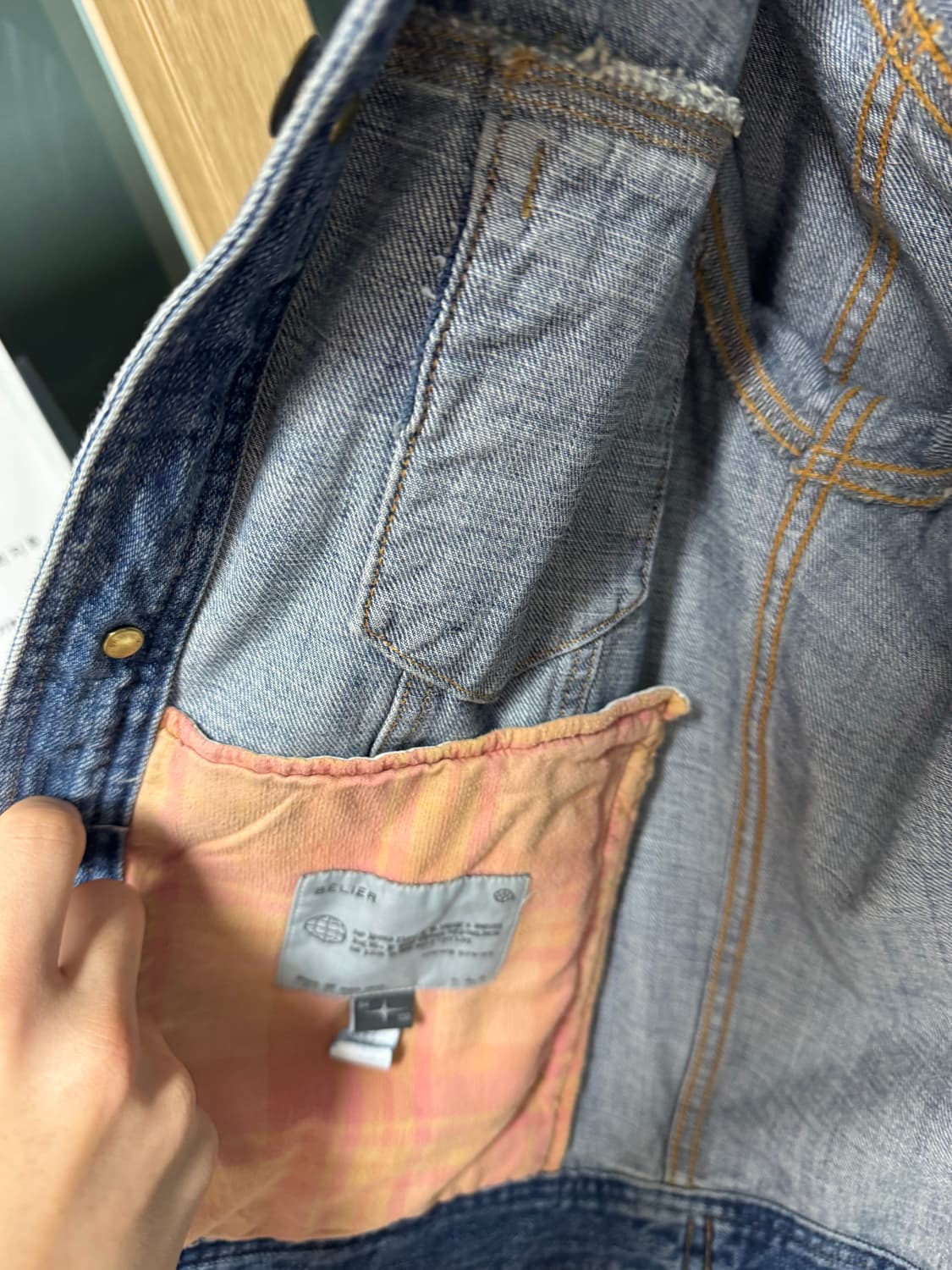 벨리에 브로큰엄브렐라재팬 데님자켓 3 상품이미지5