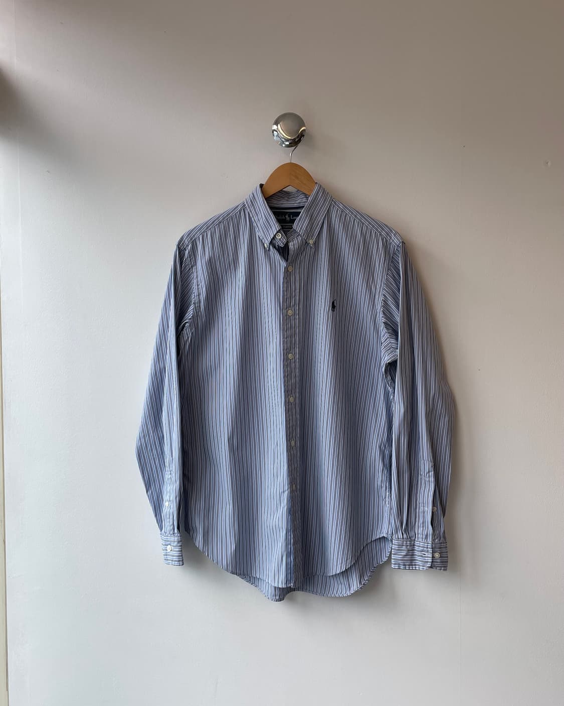 Polo Ralph Lauren Striped Poplin Shirt M 상품이미지1