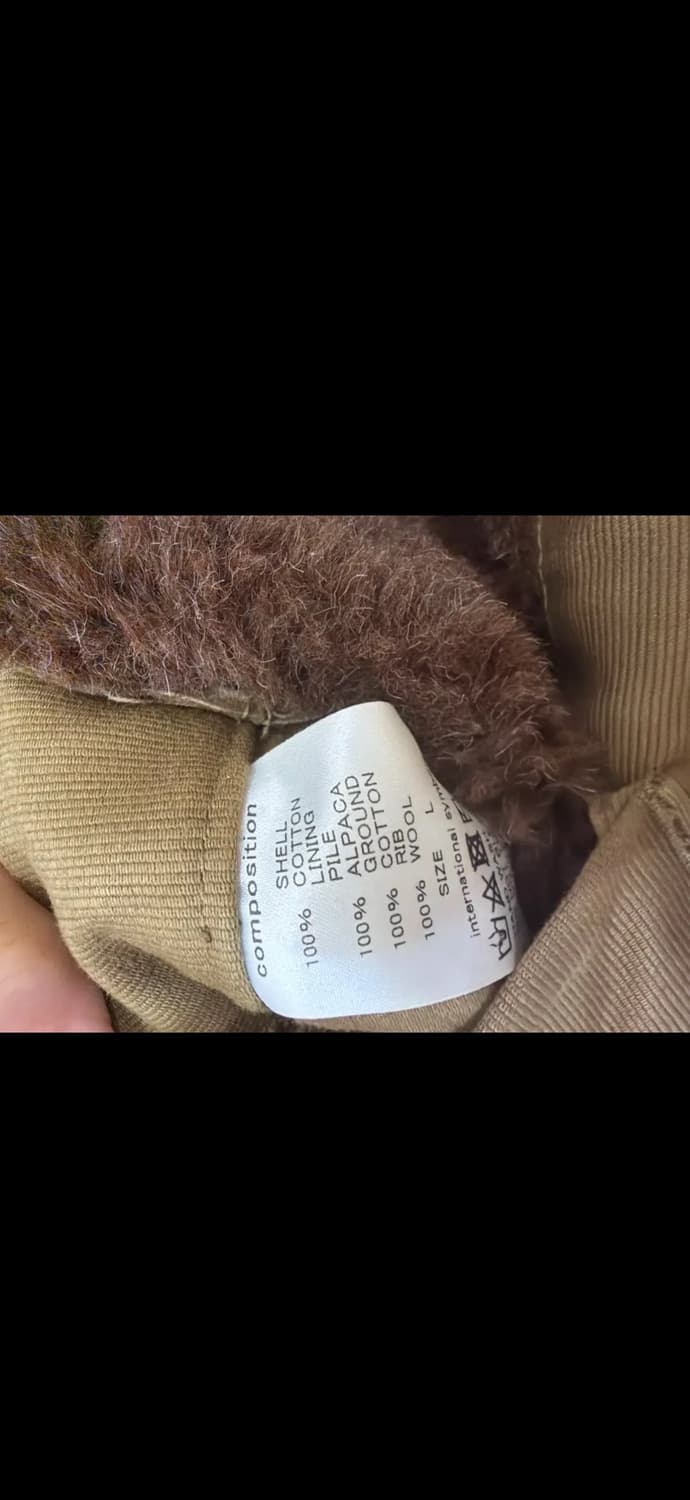 와코마리아 n-1알파카 덱자켓 상품이미지5