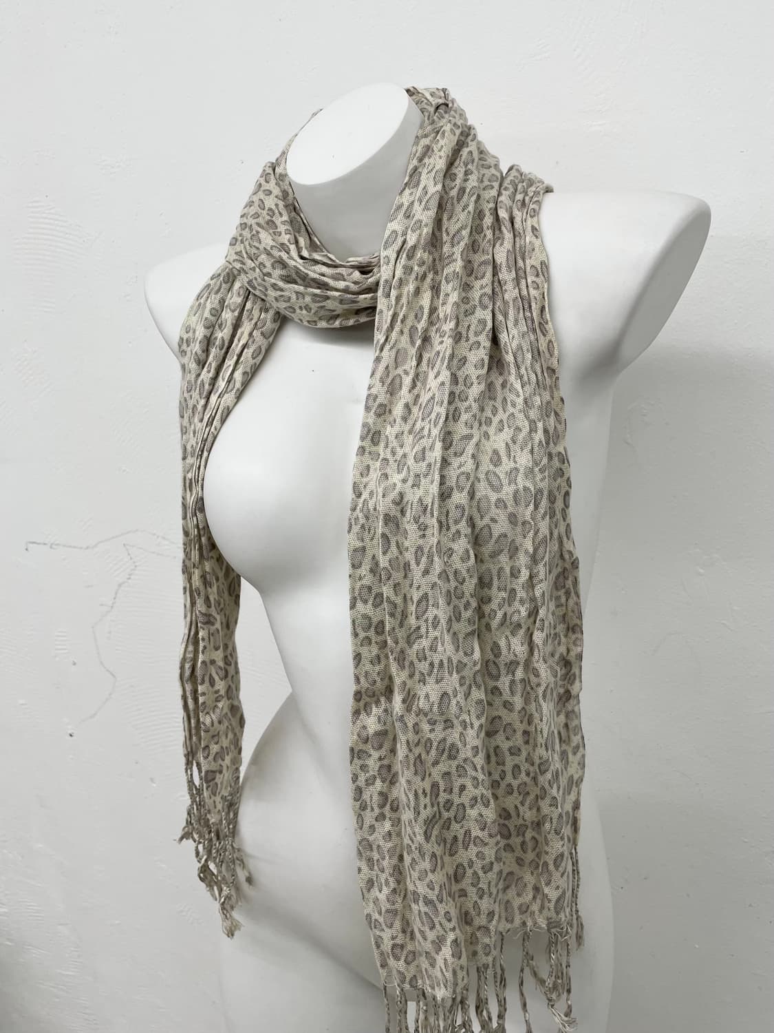 레오파드 코지 머플러  상품이미지4