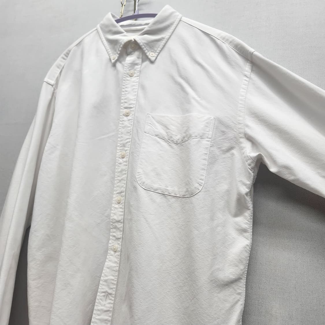 유니클로xJW앤더슨 원포켓 오버핏 셔츠M(L) 상품이미지3