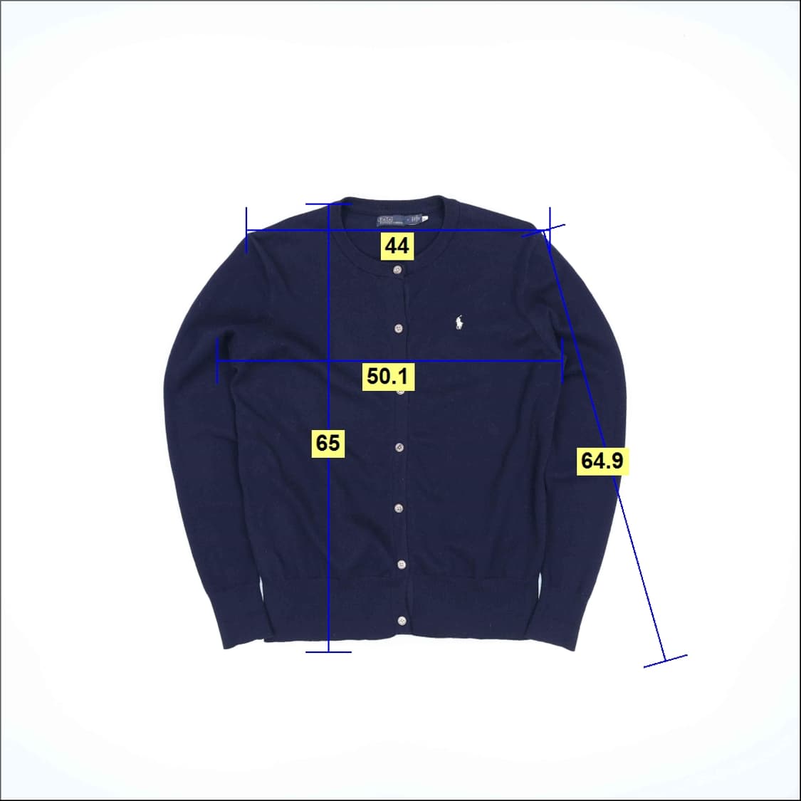 M 신형 폴로 QR택 레이디스 니트 가디건 4174 상품이미지8