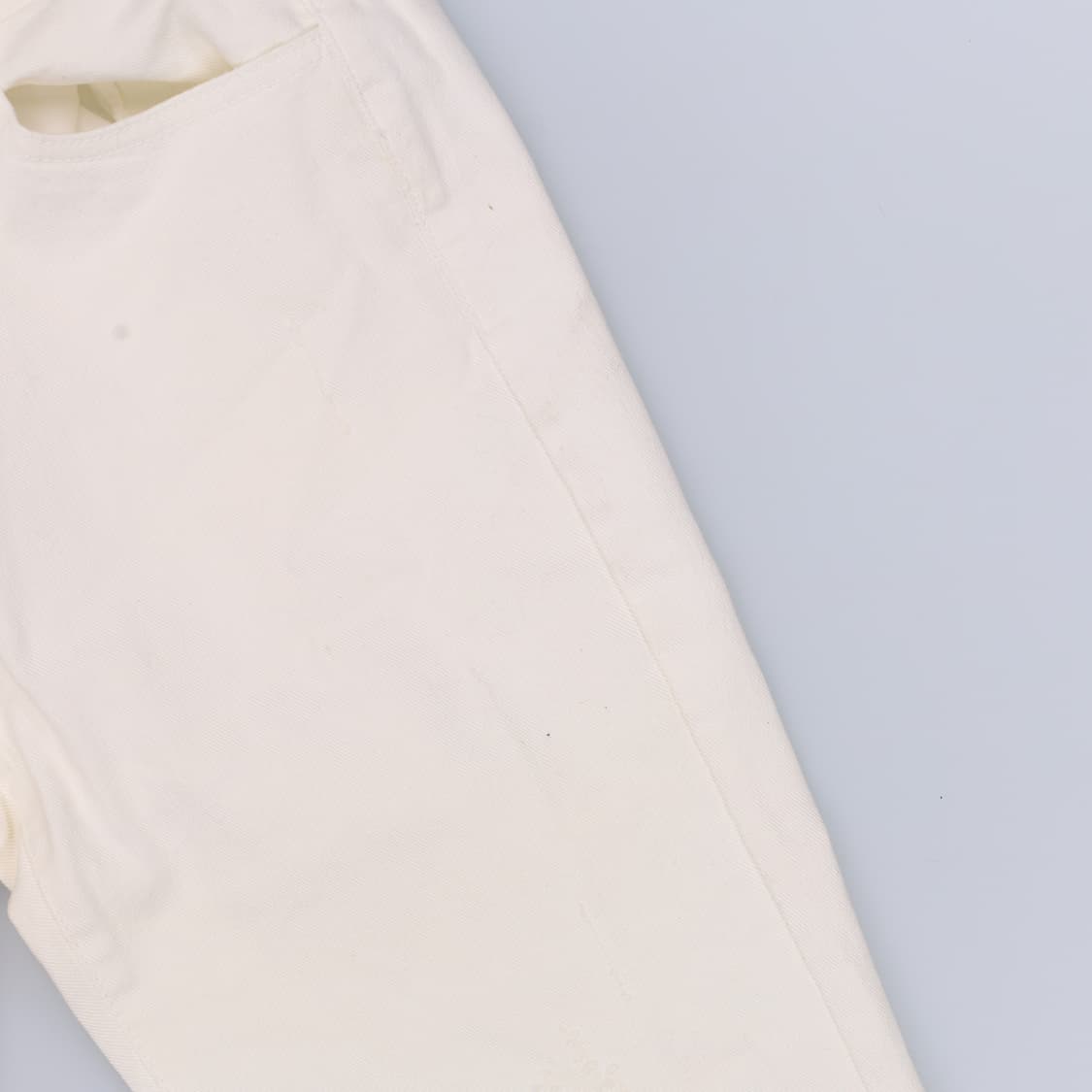 67-96 구호 여성 화이트 데님팬츠 0408H1 상품이미지7