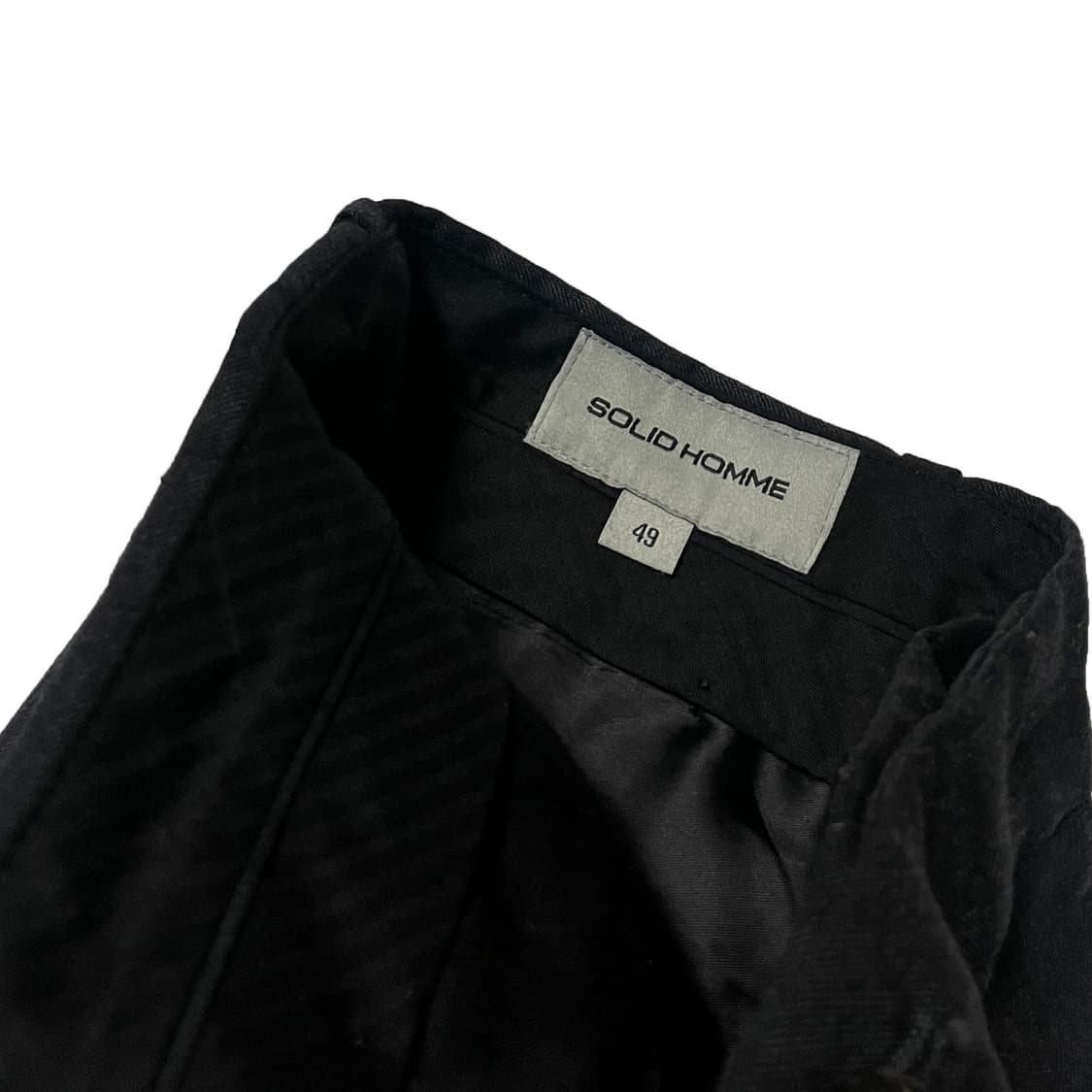 솔리드옴므 그레이 슬랙스 상품이미지5