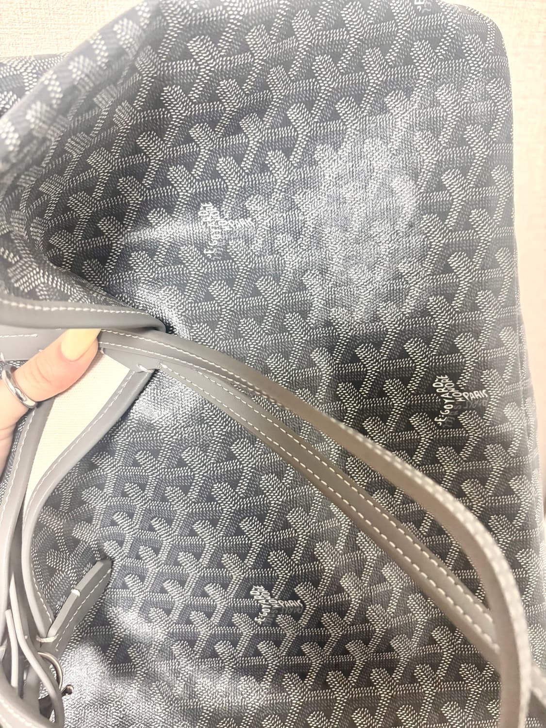 고야드 생 루이백 PM 그레이 상품이미지4