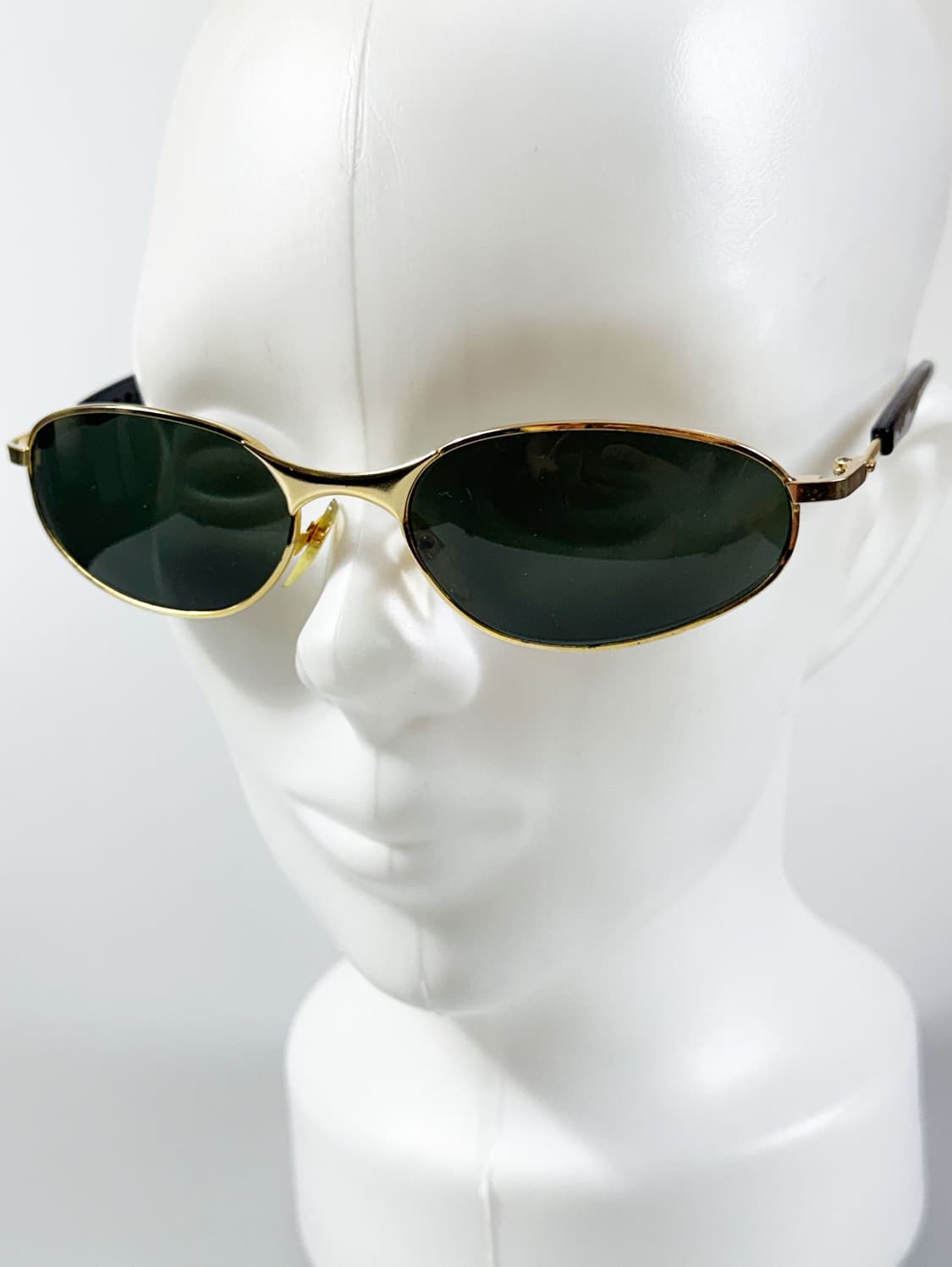 90s 골드 슬림 오벌 프레임 빈티지 선글라스 상품이미지8