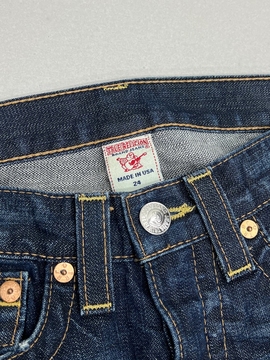 트루 릴리젼 데님 팬츠(made in U.S.A.) 상품이미지3