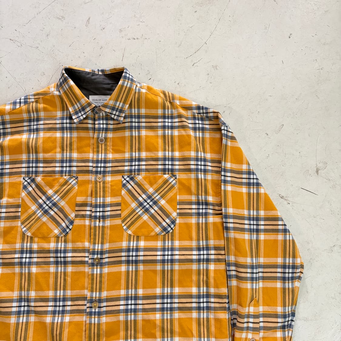 피어 오브 갓 빈티지 플란넬 체크 셔츠 2XL 상품이미지2