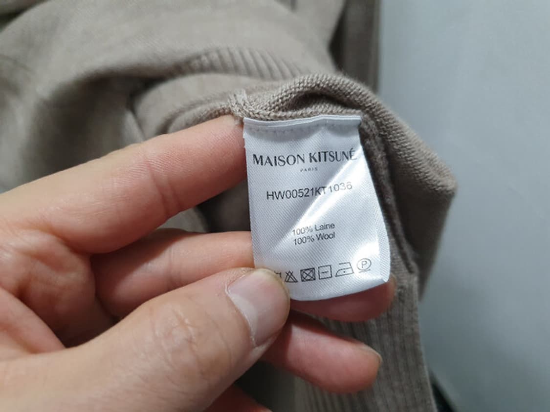 MAISON KITSUNE 폭스패치가디건 (WOMAN S-55) 상품이미지7