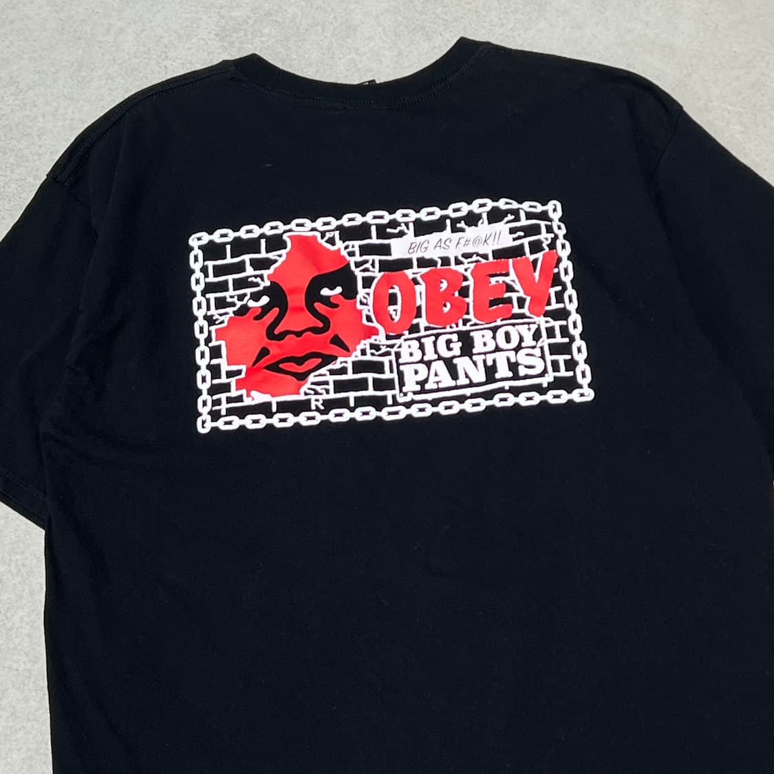 오베이 로고 프린팅 반팔티셔츠 s10859 상품이미지4