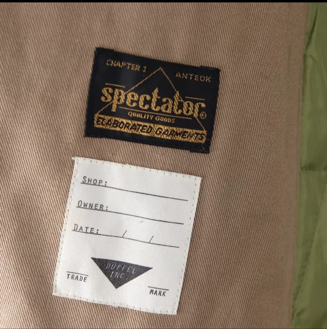 스펙테이터 더블코트 상품이미지5