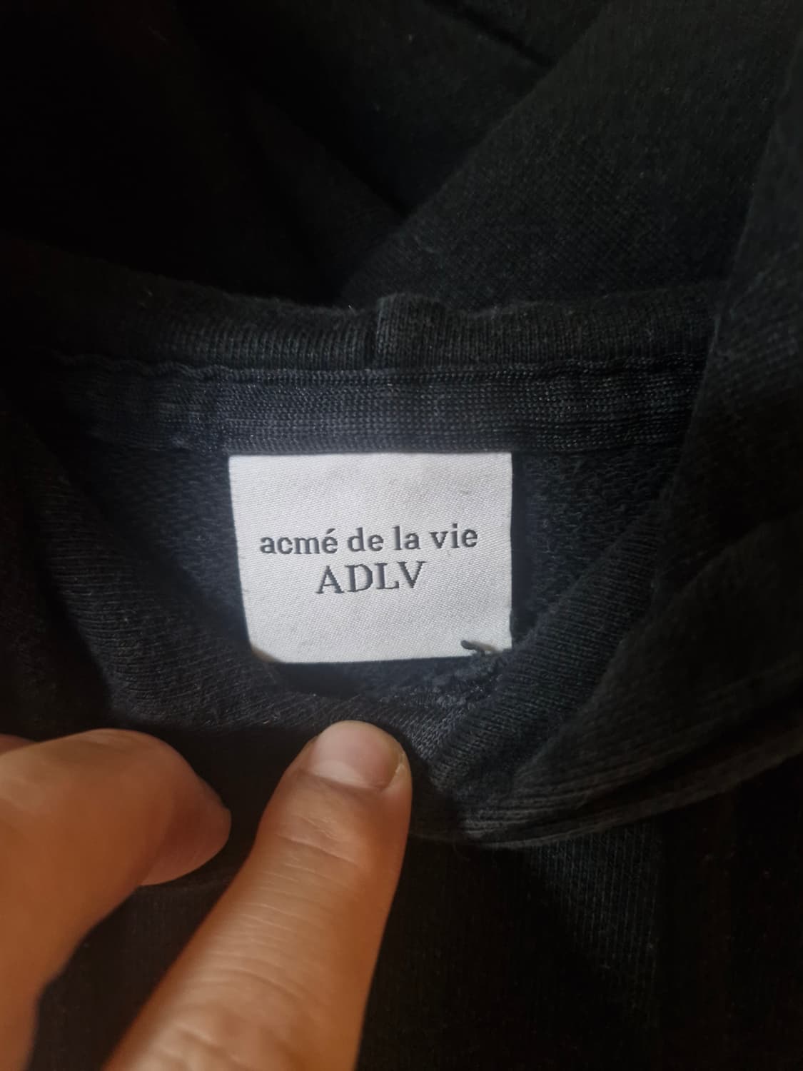 아크메드라비 소녀 후드 블랙 2사이즈 상품이미지4