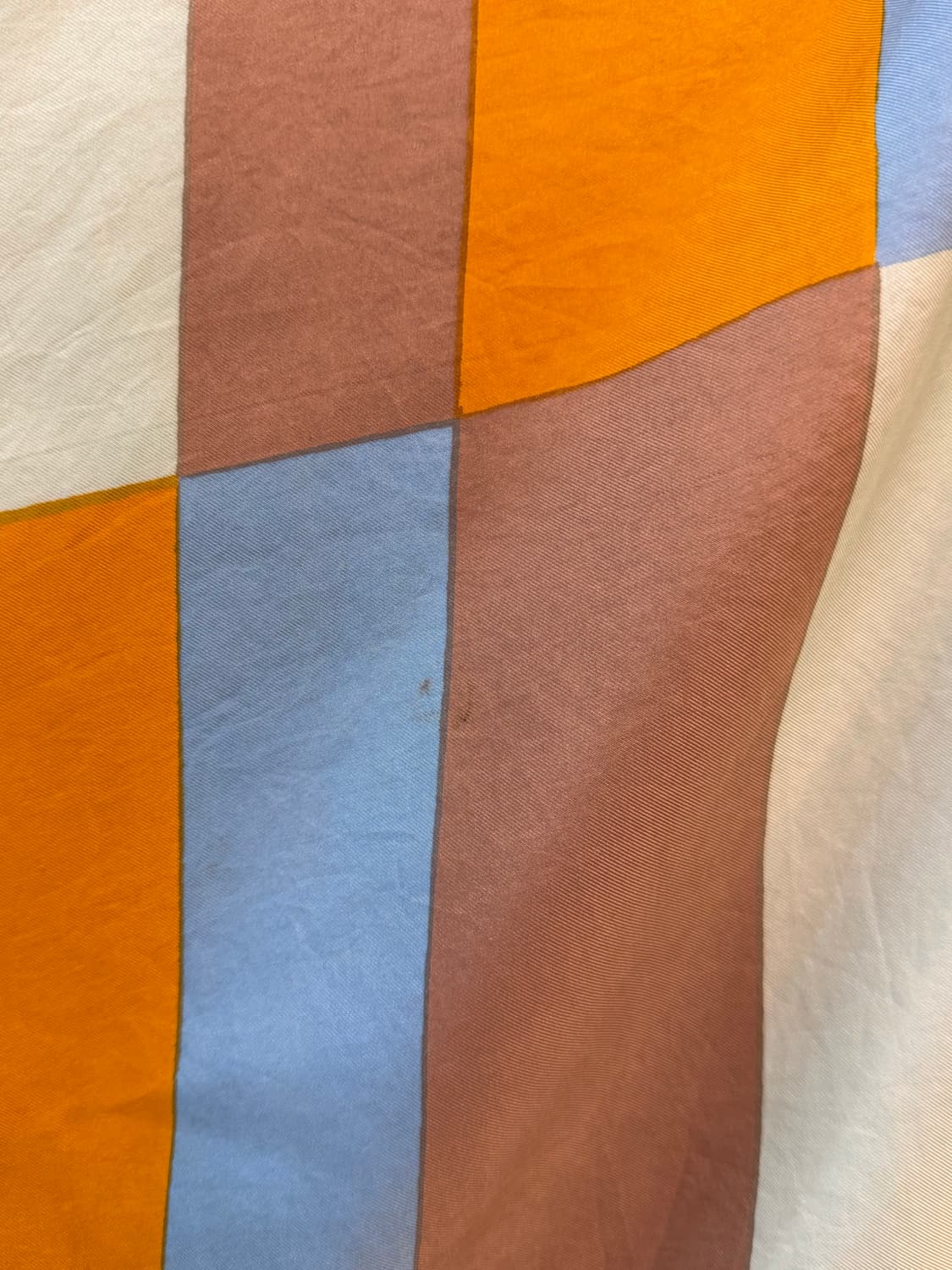 빈티지 그래픽 카키 스카프 상품이미지8