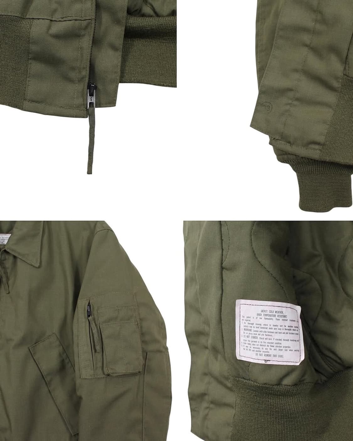 1986 US Army 미군 CVC 탱커 자켓 빈티지 밀리터리 상품이미지6