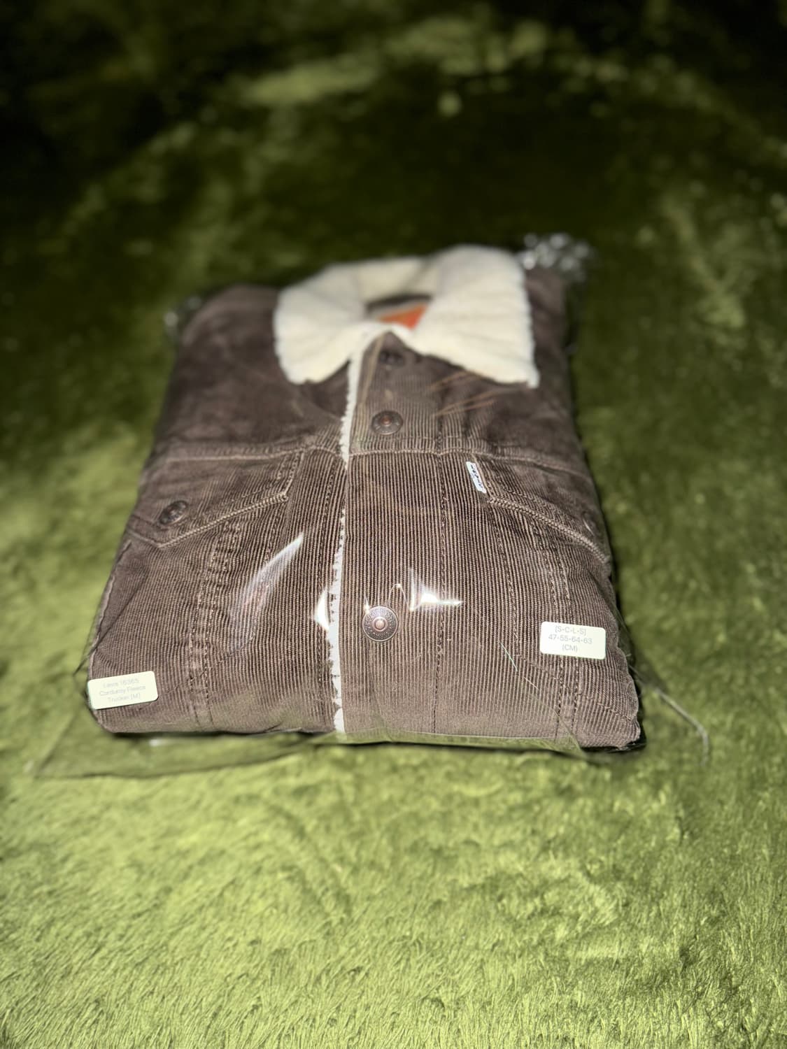 [M] 리바이스 타입3 코듀로이 쉐르파 자켓 브라운 상품이미지9