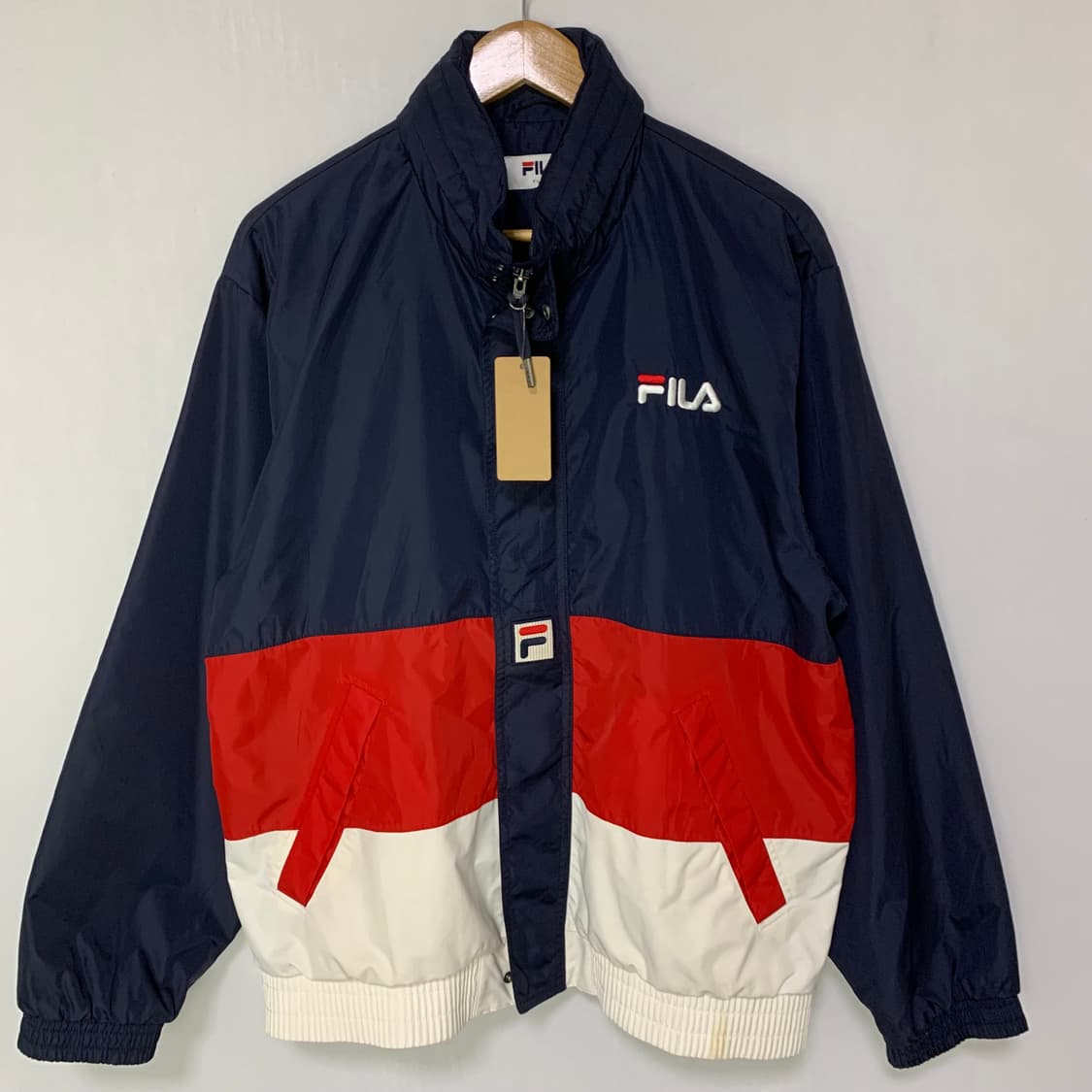 휠라 필라 빈티지 바람막이 자켓 XL 남녀공용 상품이미지2