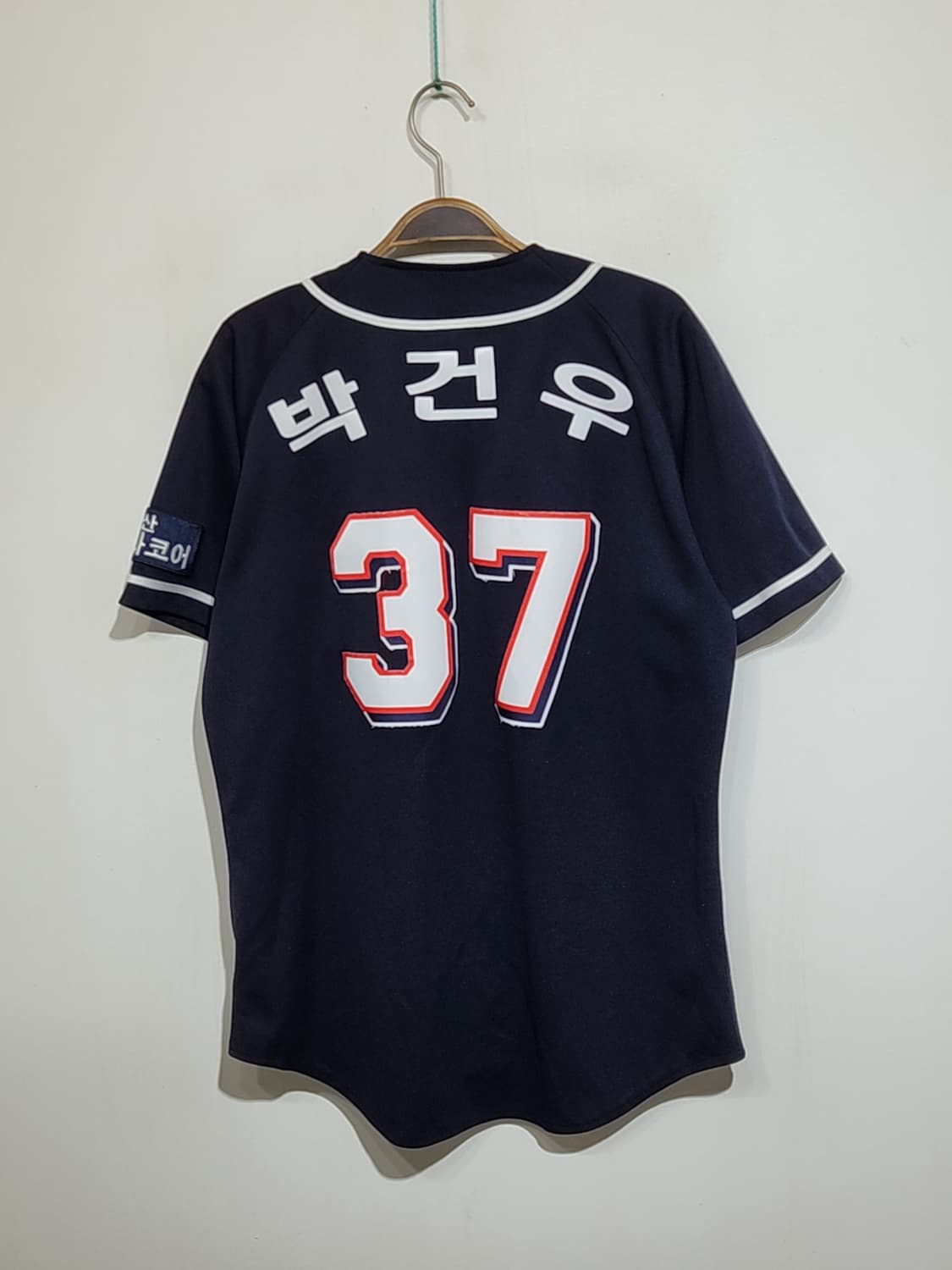 (95) 두산베어스 야구져지 반팔 박건우 마킹 유니폼  상품이미지7