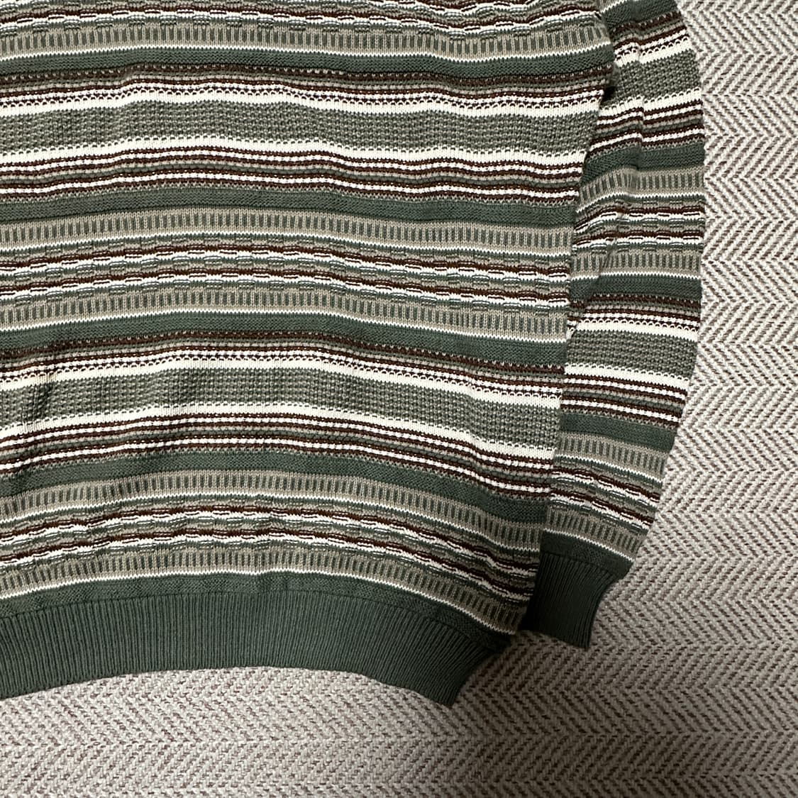 VINTAGE usa made cotton 100% knit 상품이미지4