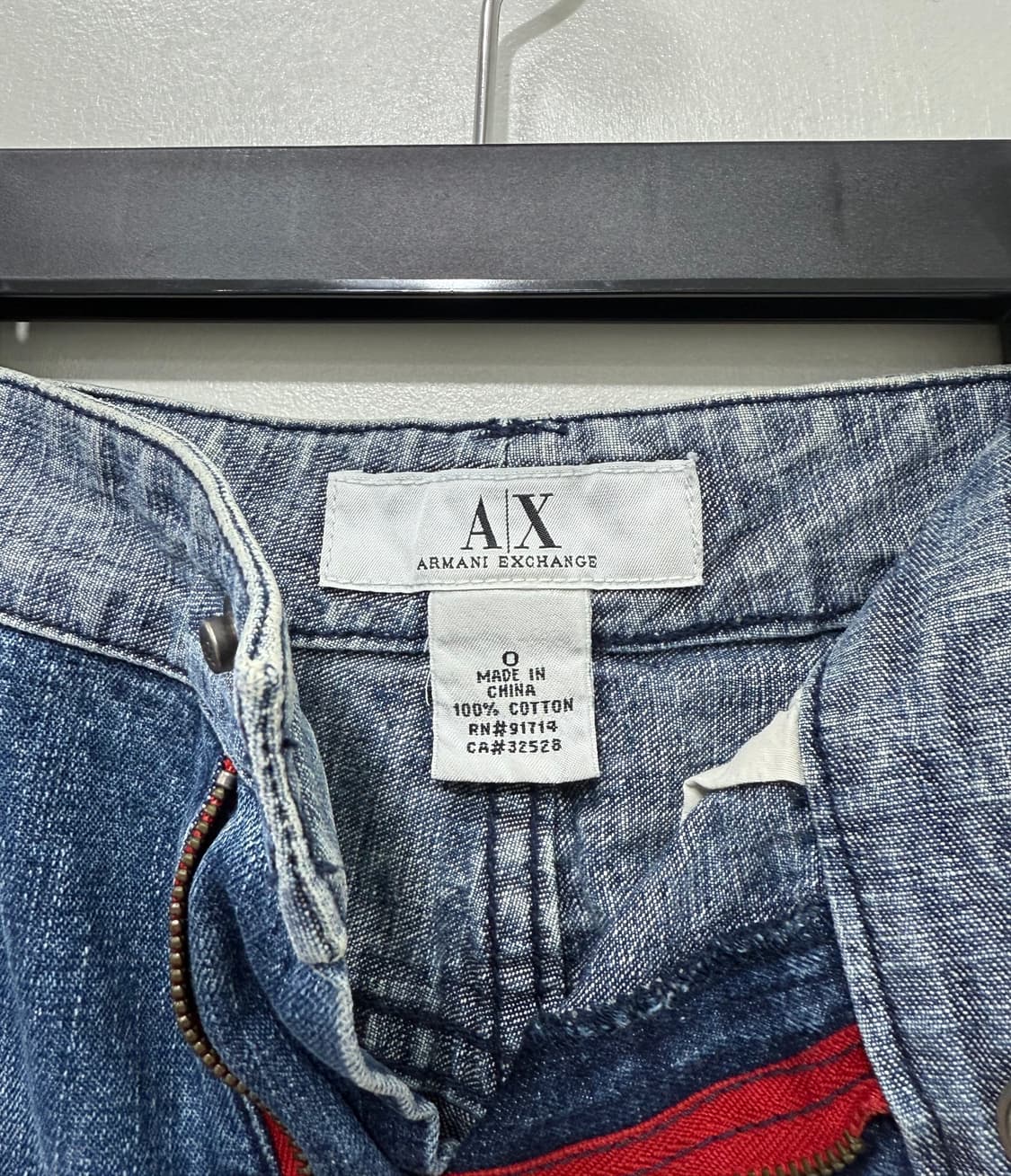 아르마니 익스체인지 데님 스커트 27인치 상품이미지10