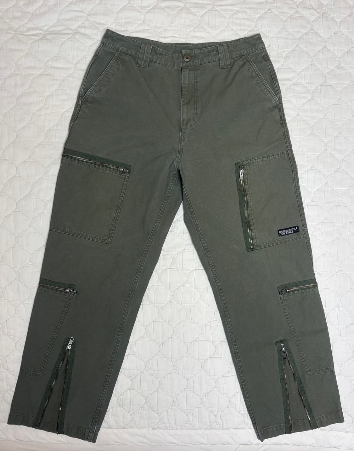 디스이즈네버댓 플라이트 팬츠 포레스트 L 상품이미지1