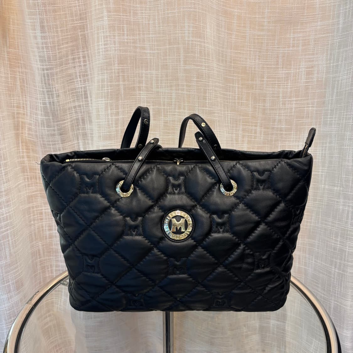 정품 메트로시티 퀄팅 숄더백     상품이미지1